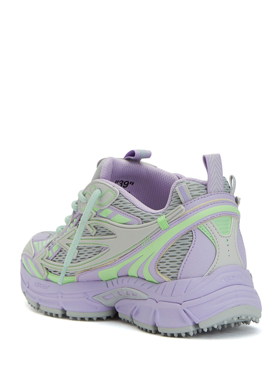 Off-White Be Right Back Gri Kadın Sneaker görsel 3