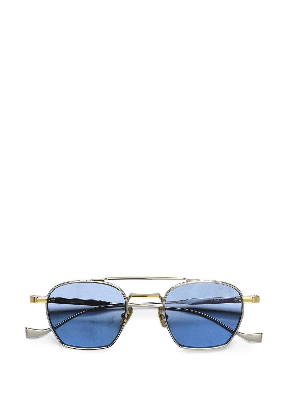 CUTLER AND GROSS CGST1425 Silver Gold Titanyum Unisex Güneş Gözlüğü