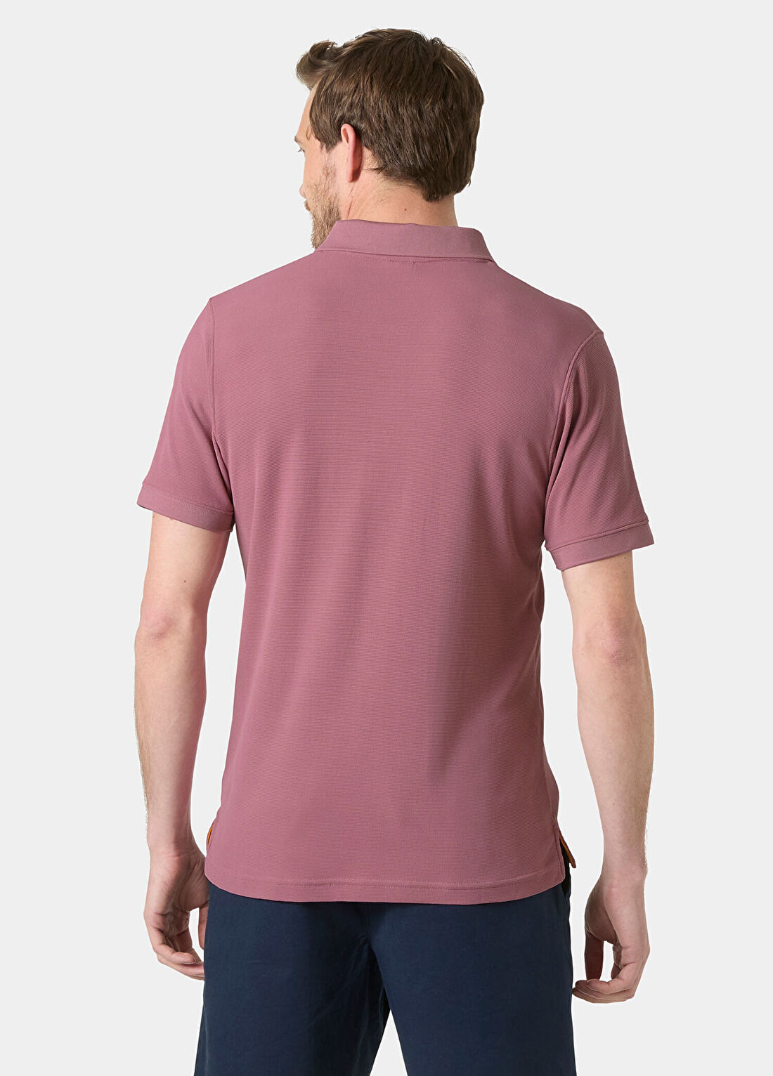 Helly Hansen Driftline Wildberry Polo Yaka Kısa Kollu Erkek T-shirt görsel 2