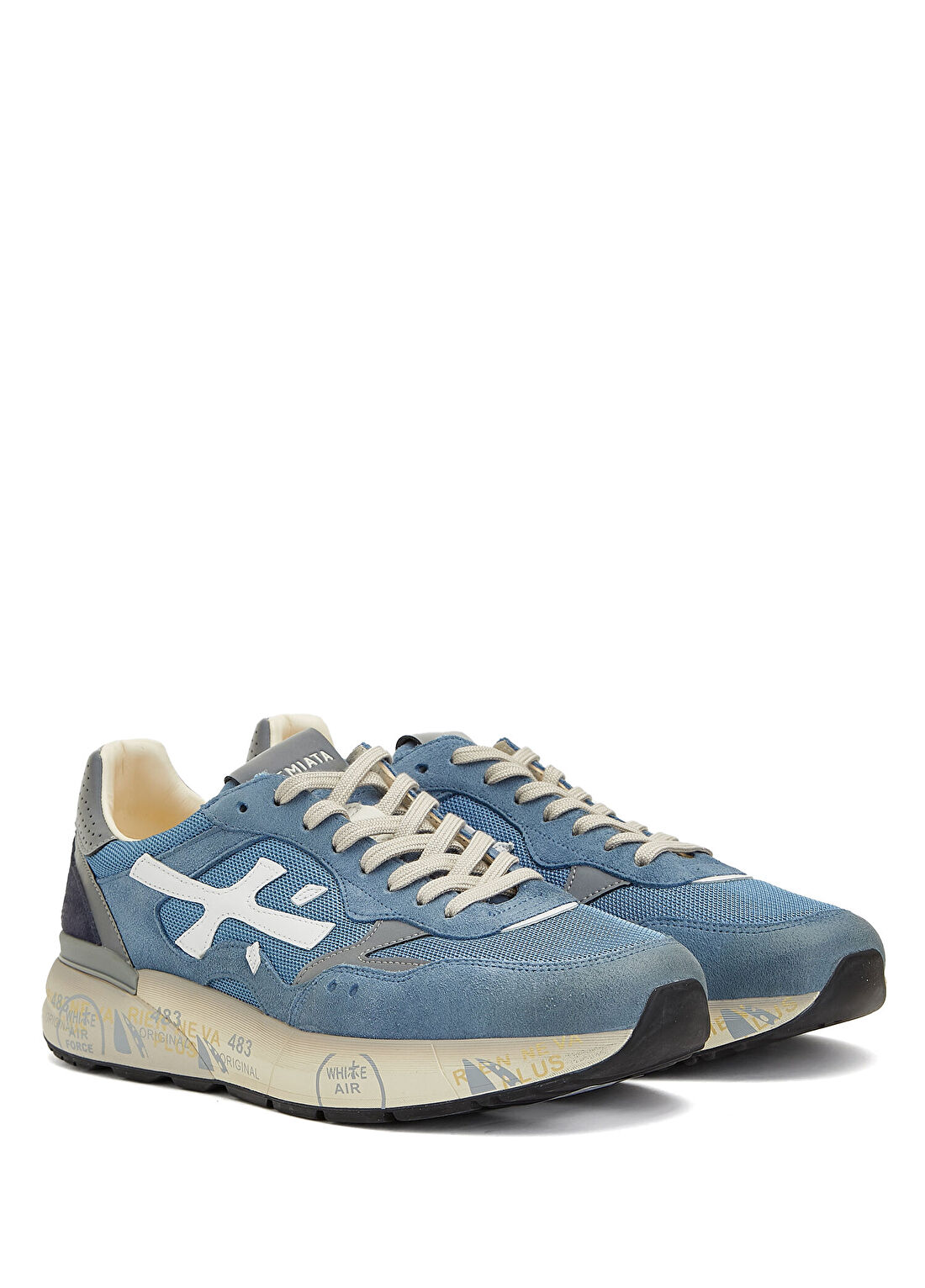 Premiata Mick Lacivert Beyaz Erkek Sneaker görsel 2