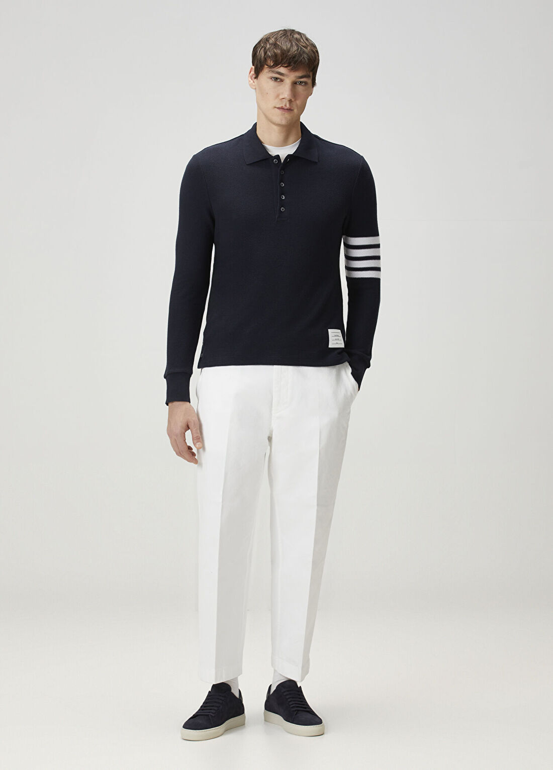 Thom Browne Beyaz Pantolon