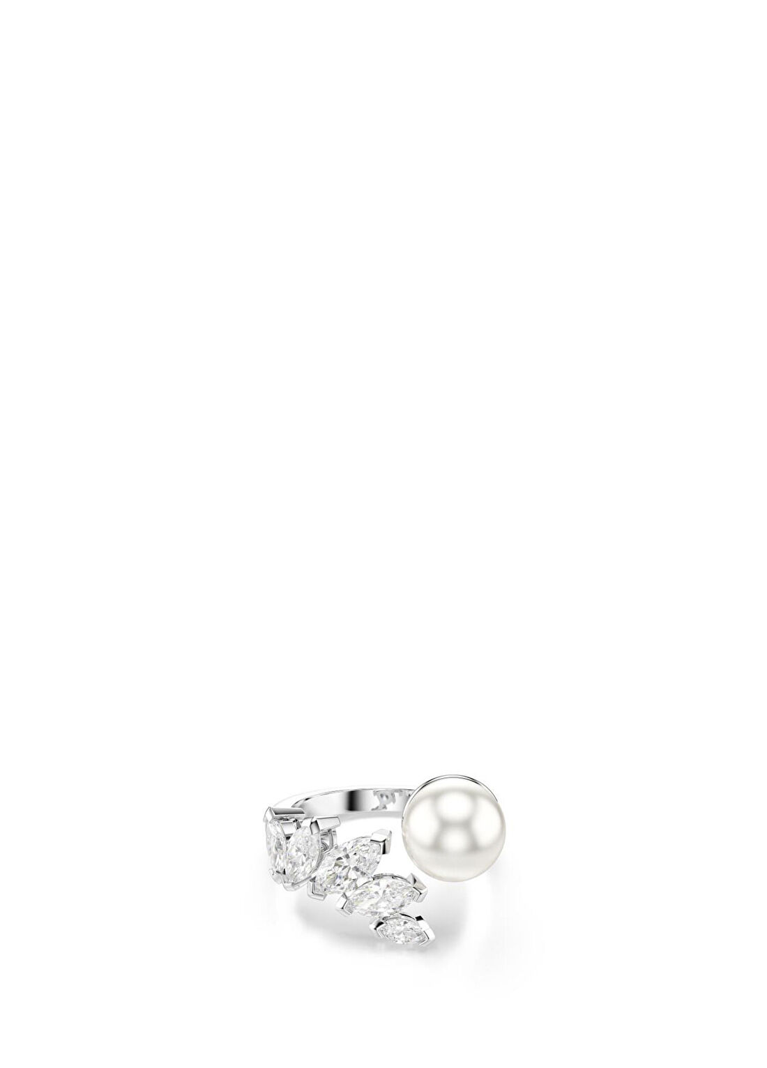 Swarovski Mesmera Ring Pearl Whi Rhs Beyaz Kadın Yüzük