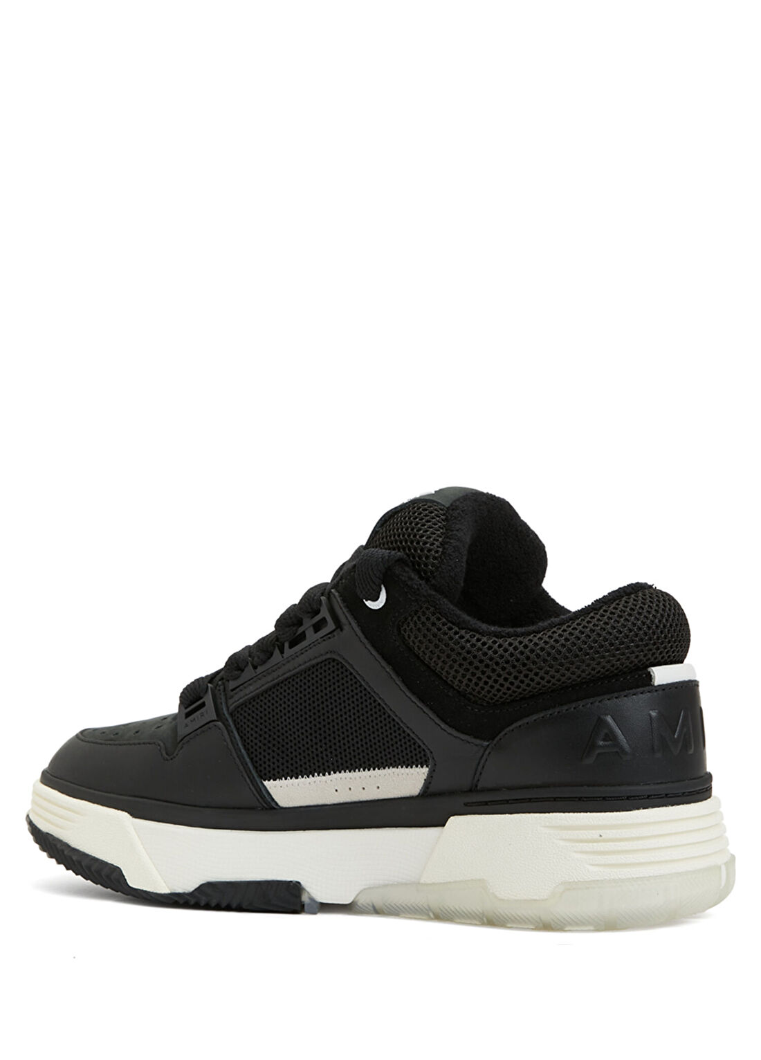 Amiri MA-1 Siyah Erkek Deri Sneaker görsel 3