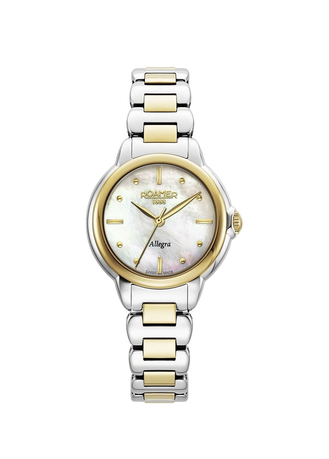 Roamer 977847-47-20-20 Gri Altın Sarıcı Çelik Erkek Kol Saati