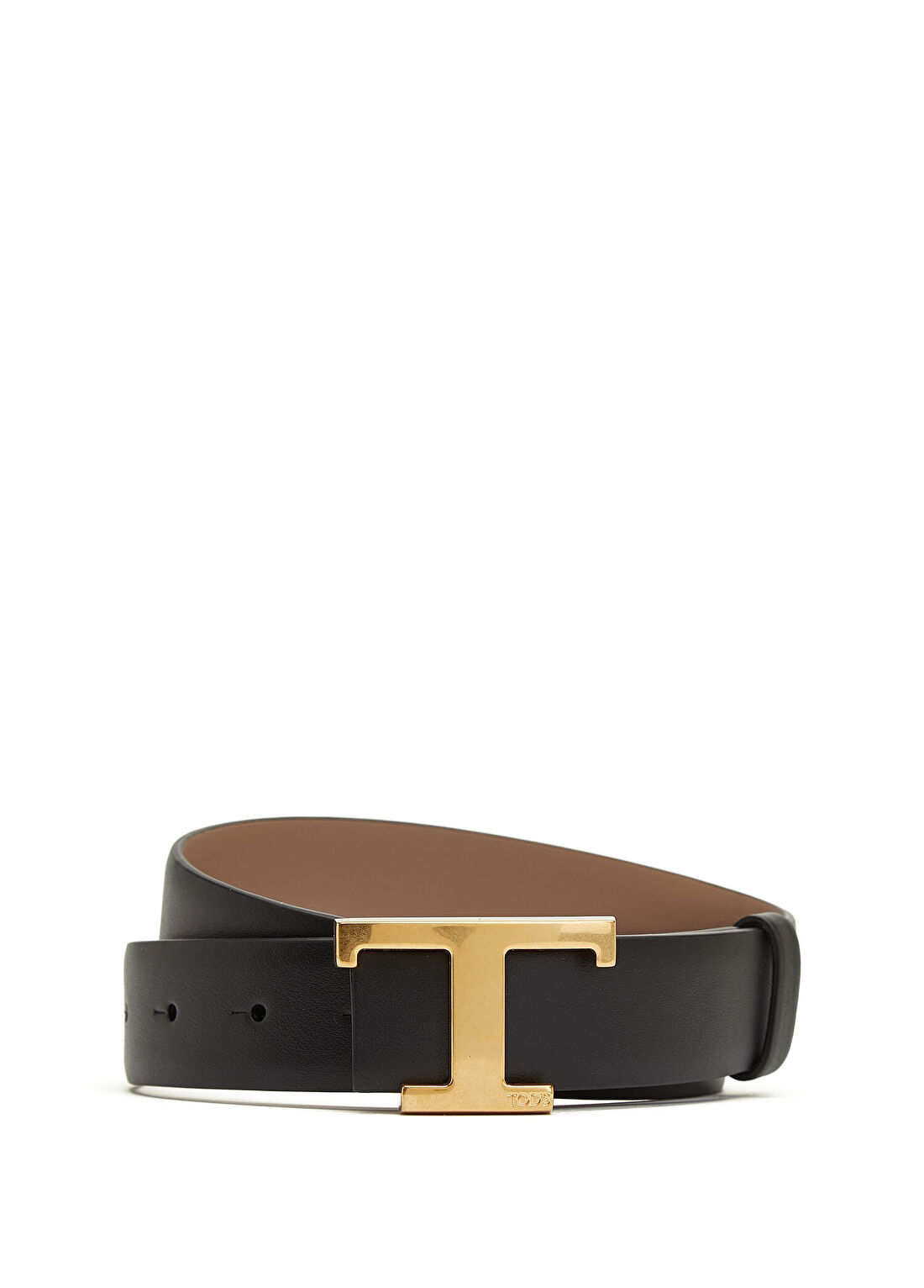 Tod's Siyah Kadın Deri Kemer