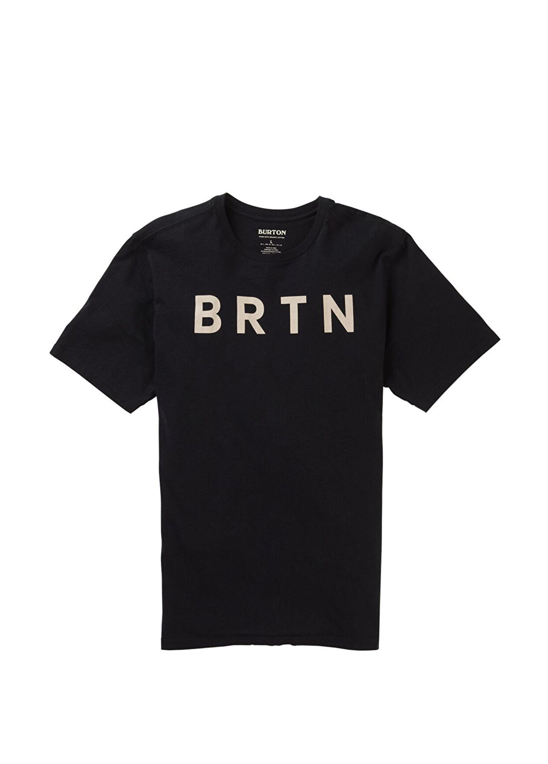 Burton Short Sleeve Siyah Kısa Kollu Erkek Spor T-Shirt