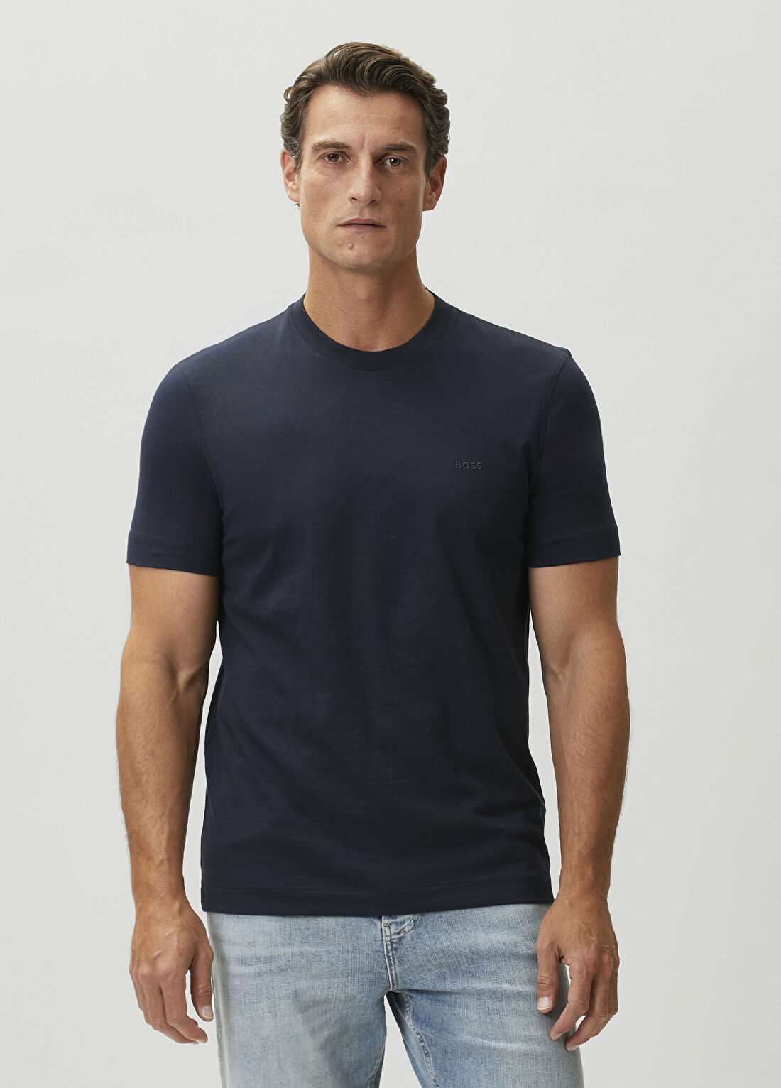 Boss Regular Fit Lacivert T-shirt