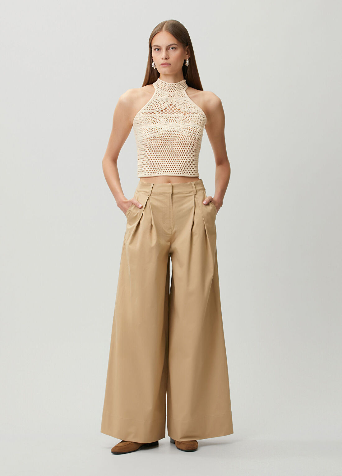 The Garment Avelino Camel Pantolon