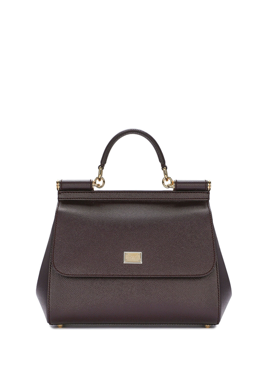 Dolce&Gabbana Sicily Bordo Kadın Deri Çanta