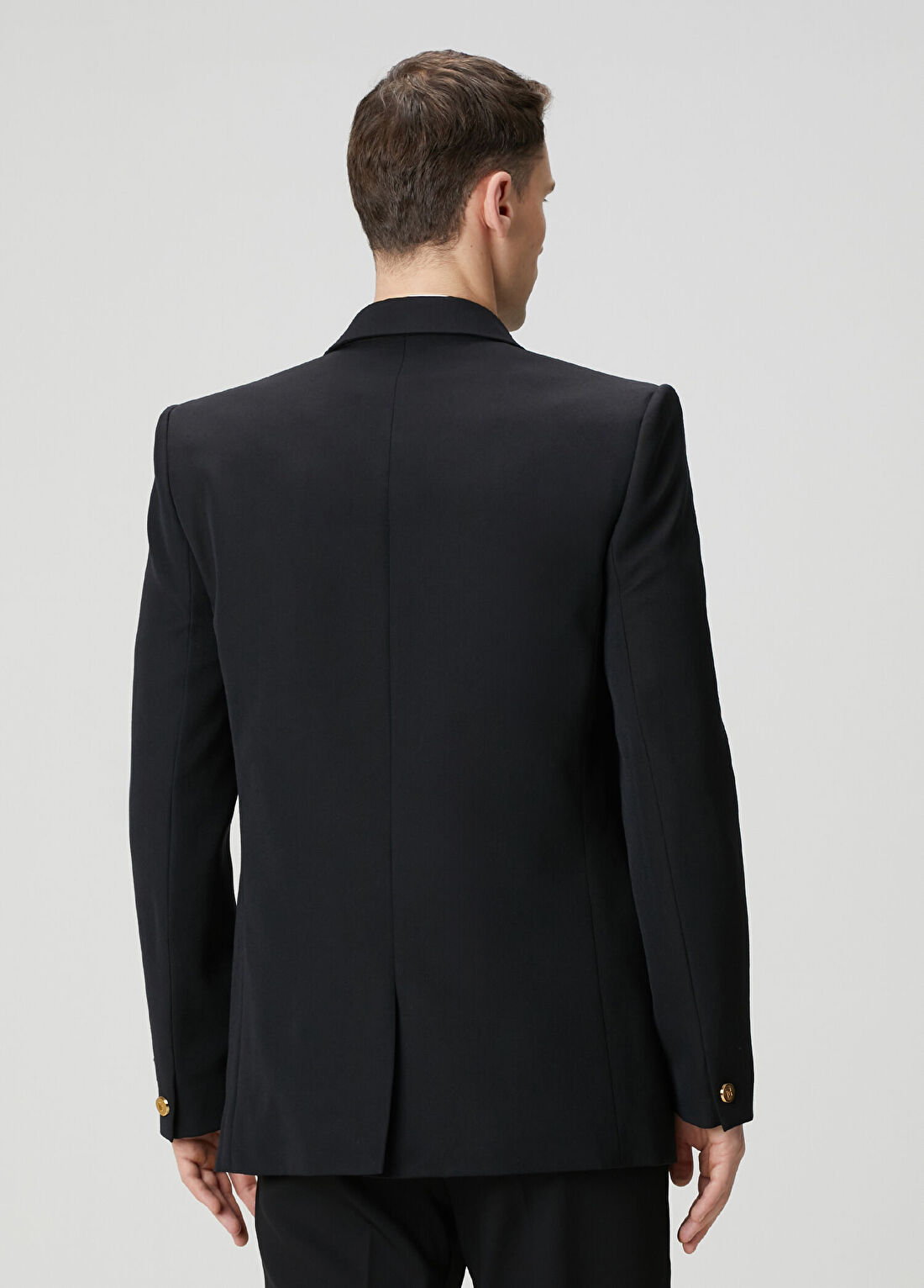 Balmain Siyah Yün Ceket görsel 4