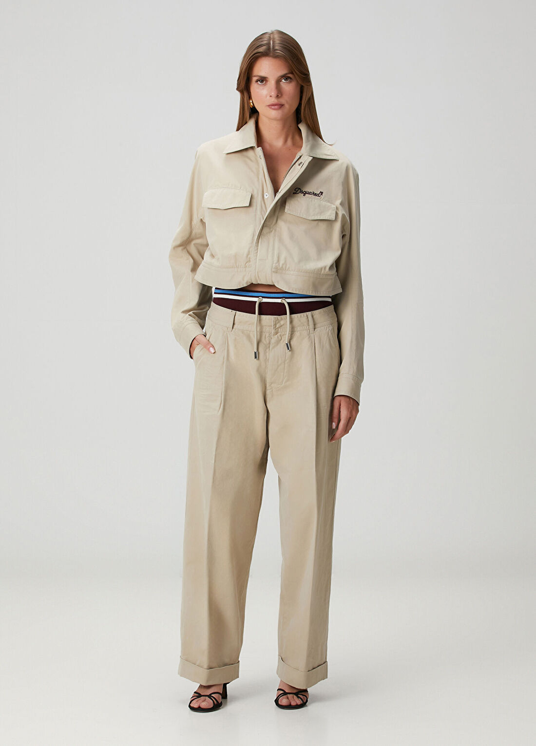 Dsquared2 Bej Pantolon