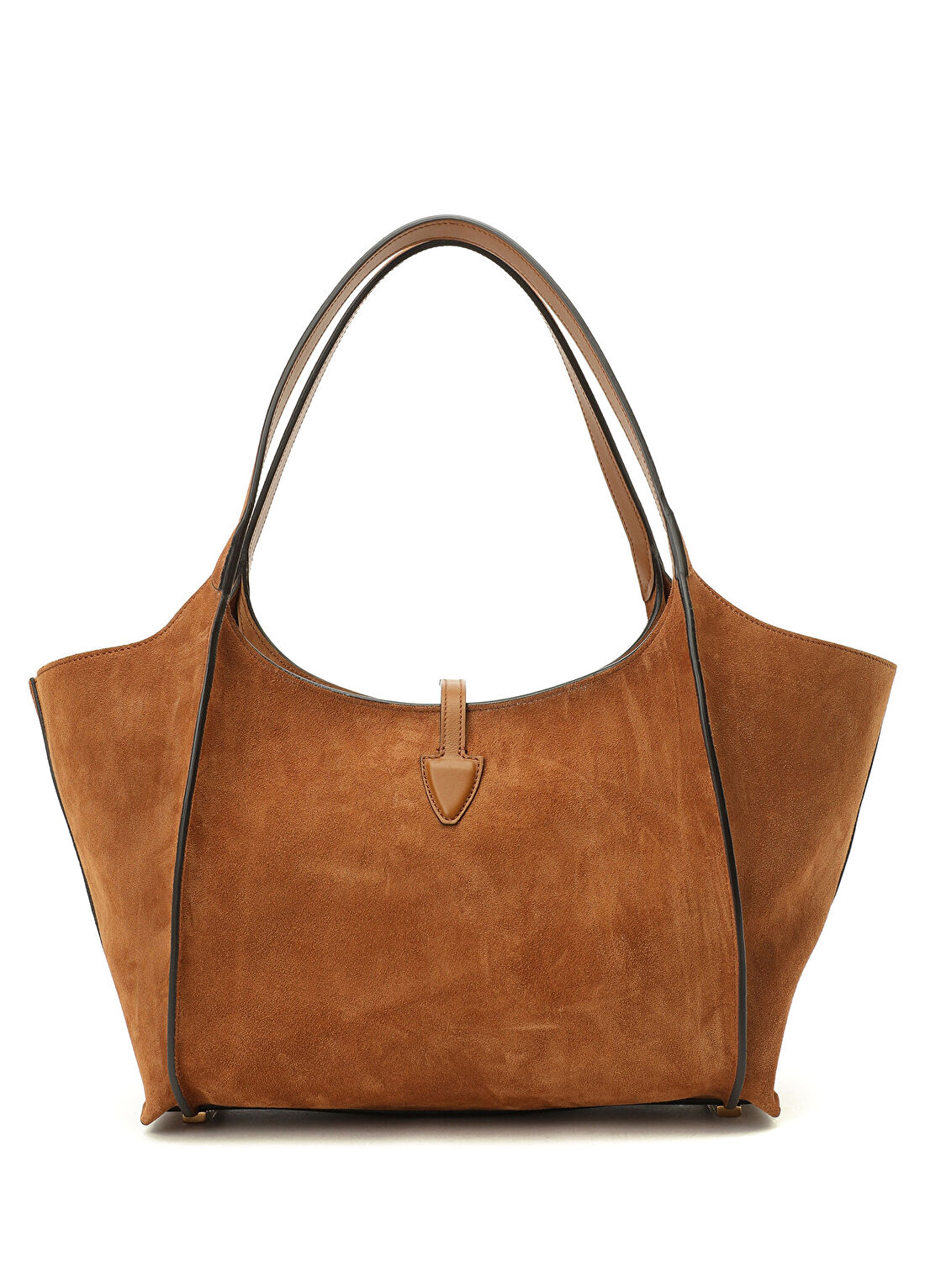 Tod's Camel Kadın Süet Alışveriş Çantası görsel 4
