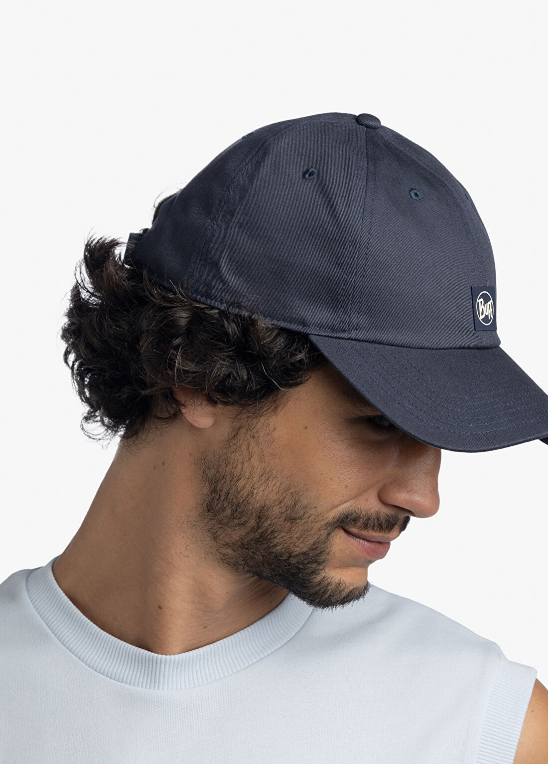 Buff Baseball Solid Zire Navy Unisex Şapka görsel 3