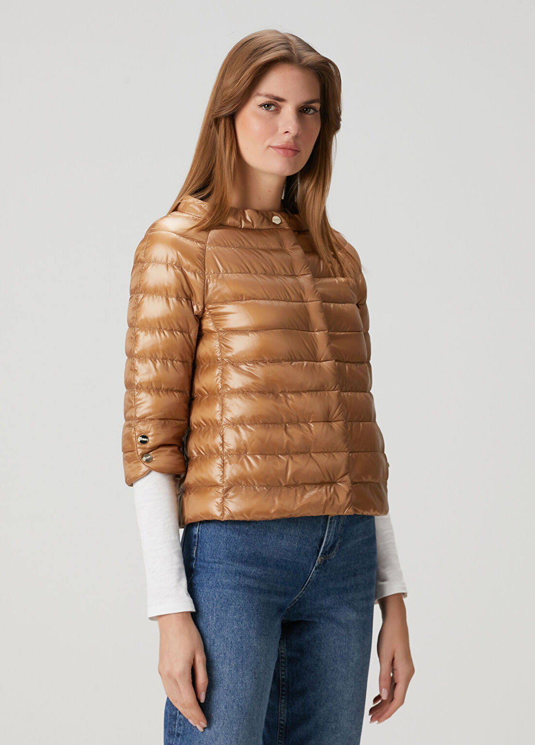Herno Elsa Camel Puffer Mont