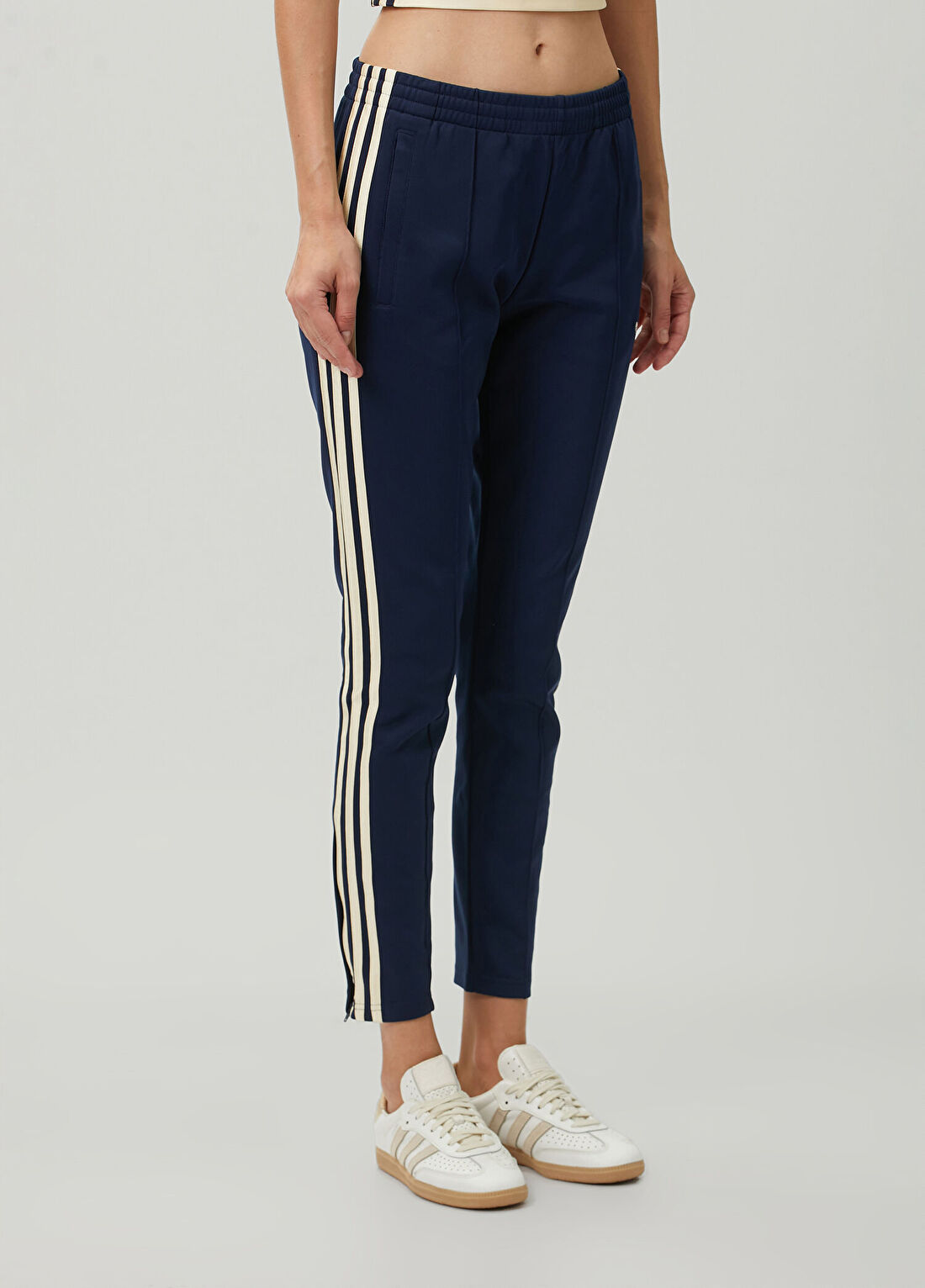 Adidas SST Classic Lacivert Eşofman Altı görsel 2