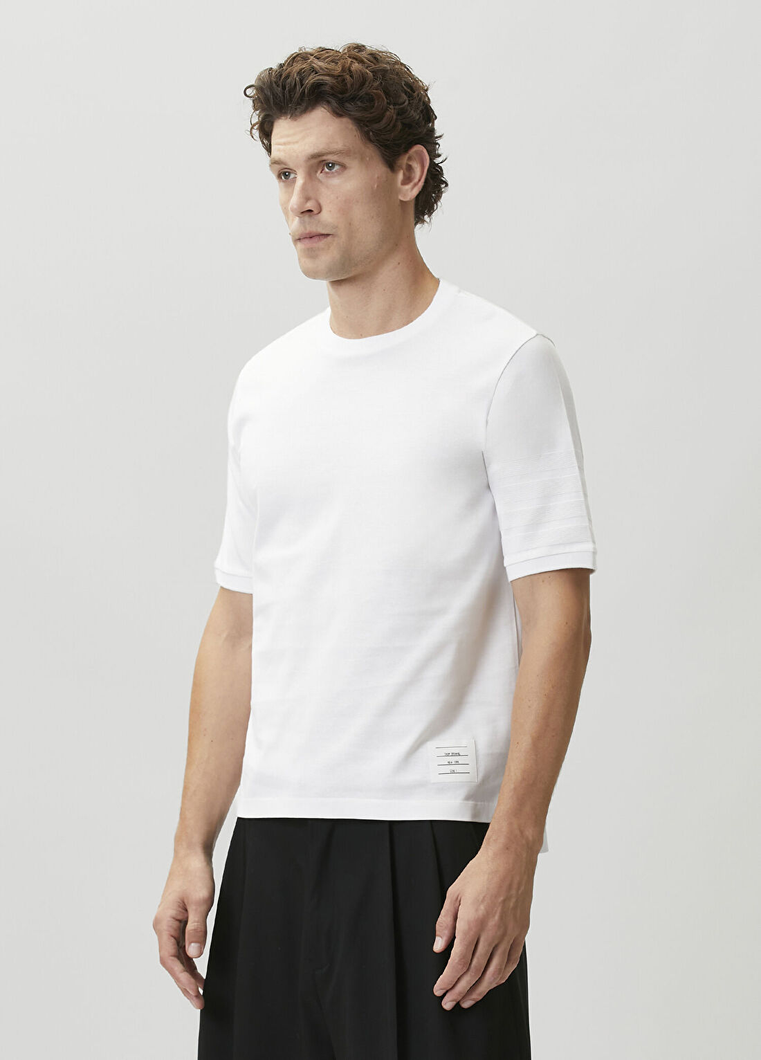 Thom Browne Beyaz T-shirt görsel 3