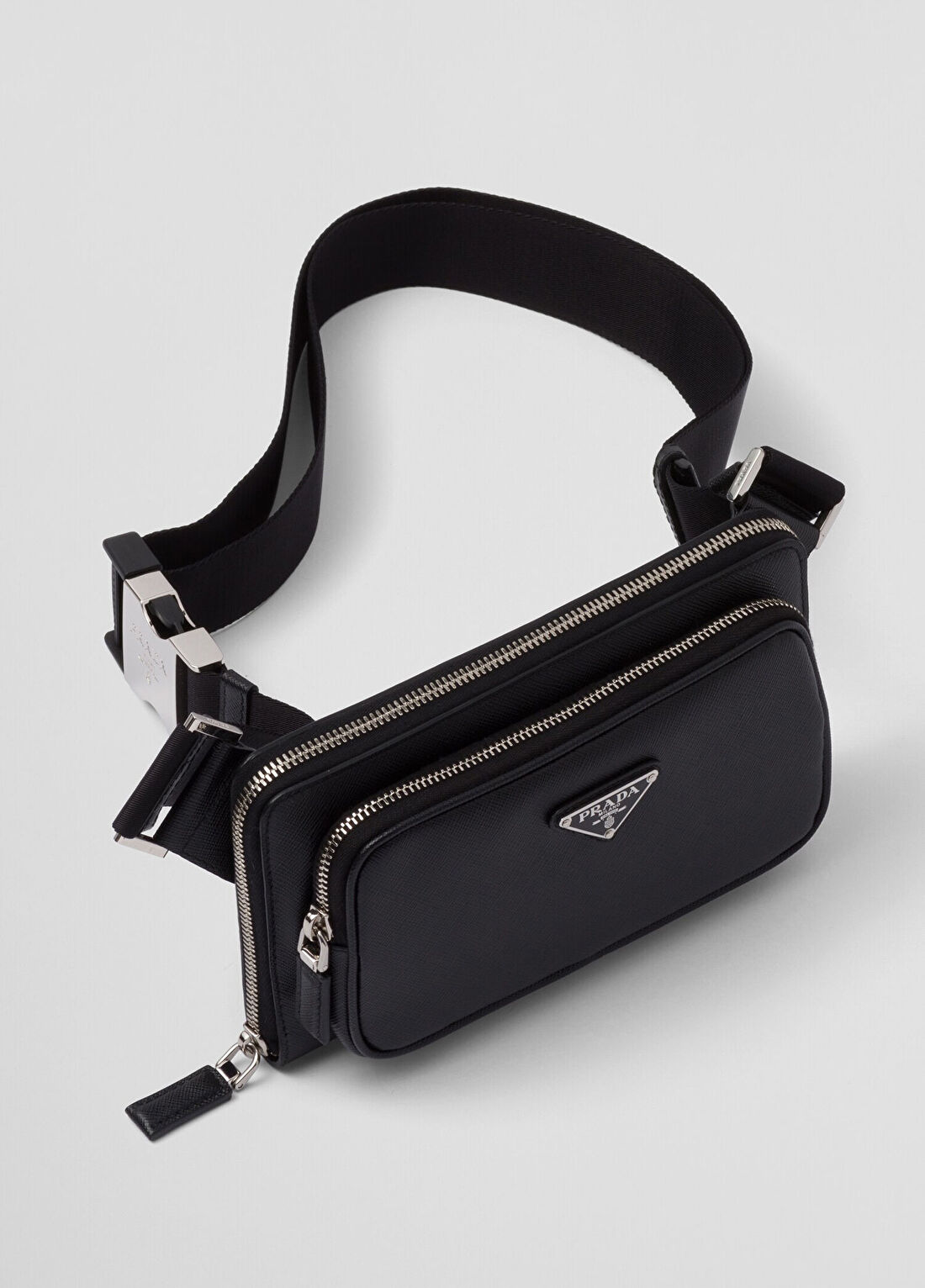 Prada Saffiano Deri Bel Çantası görsel 3
