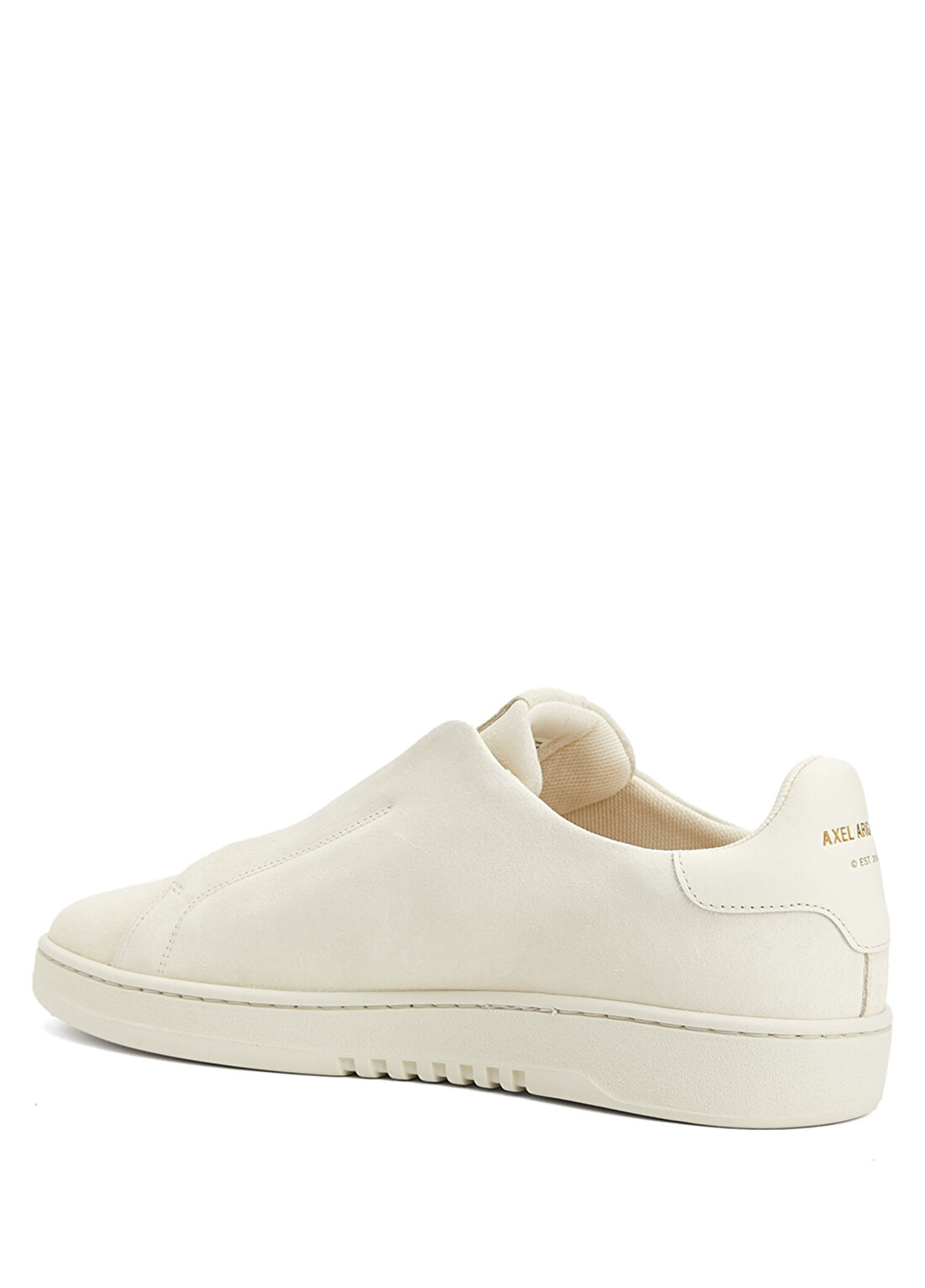 Axel Arigato Dice Laceless Bej Erkek Süet Sneaker görsel 3