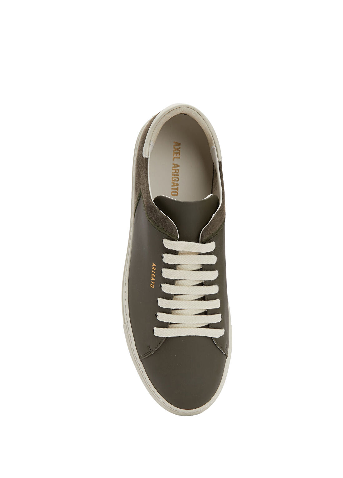 Axel Arigato Clean 90 Split Haki Erkek Deri Sneaker görsel 4