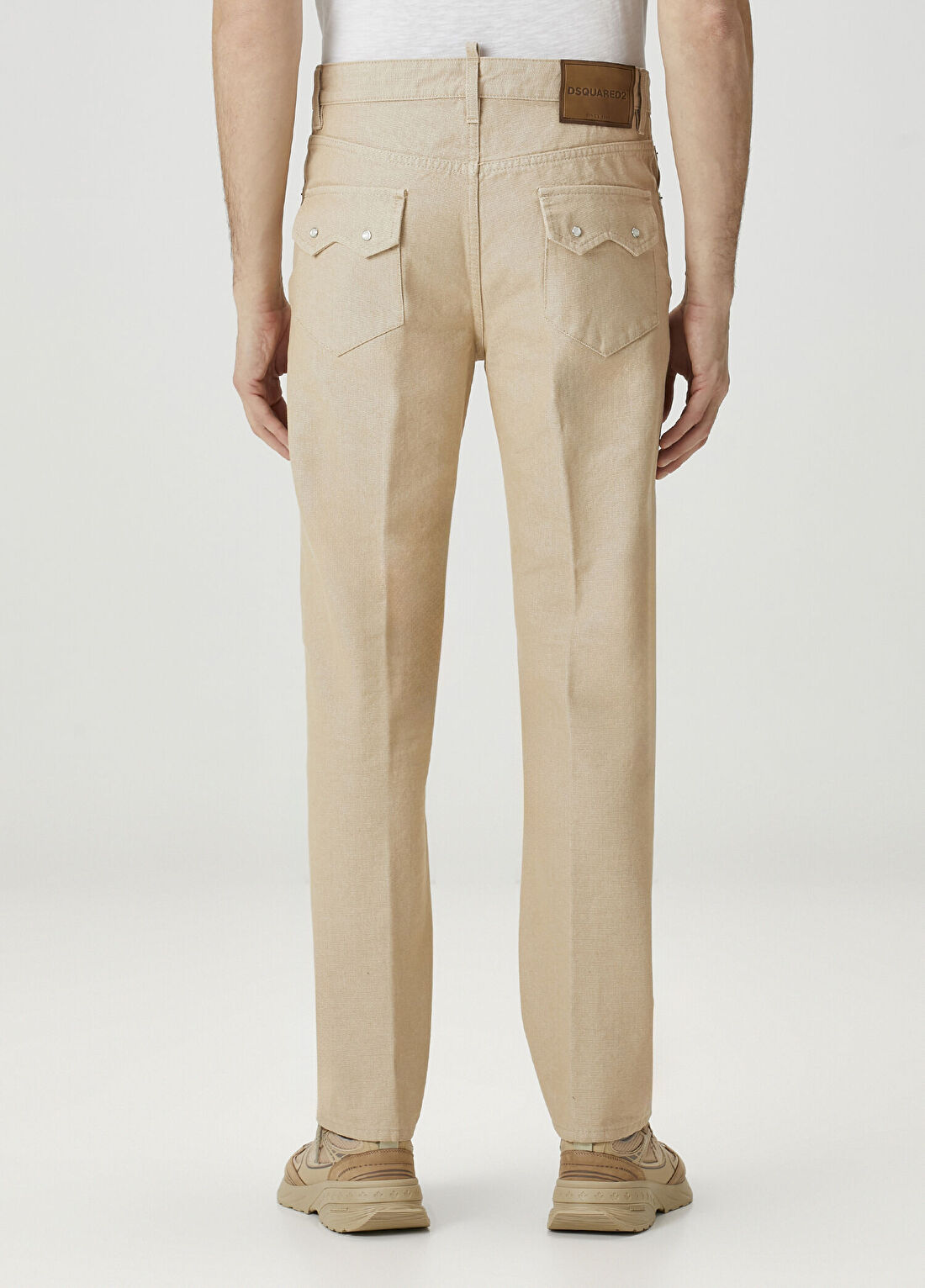 Dsquared2 Bej Jean Pantolon görsel 3