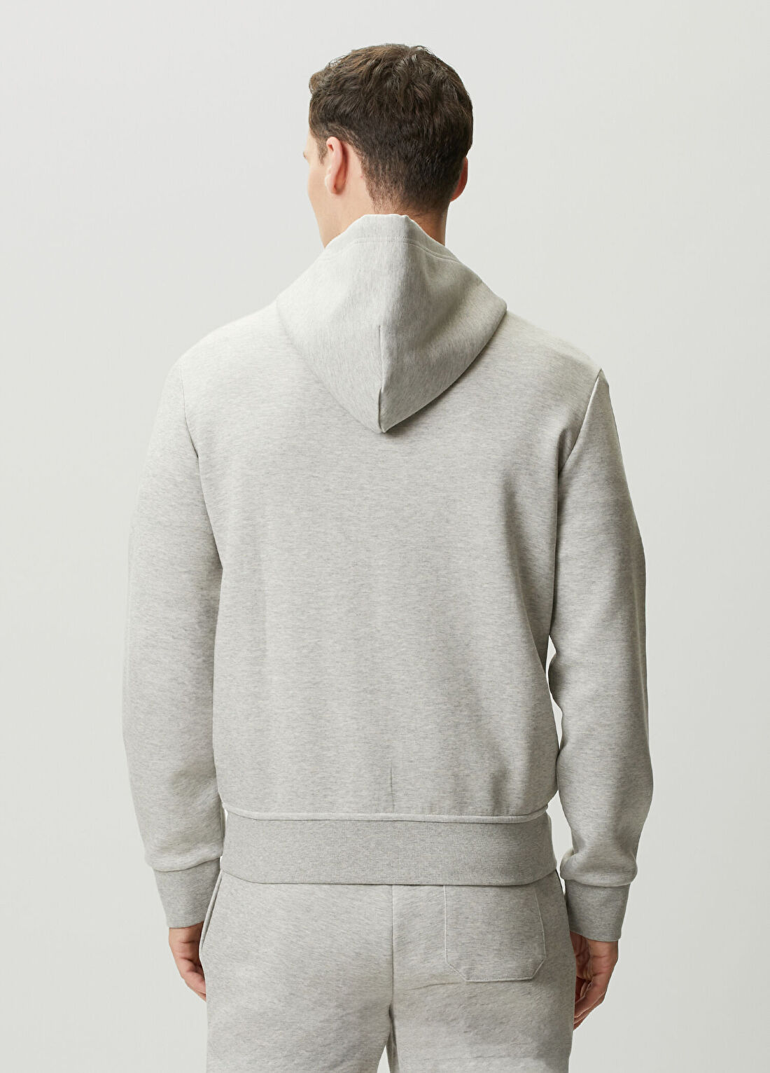 Polo Ralph Lauren Gri Kapüşonlu Sweatshirt görsel 4
