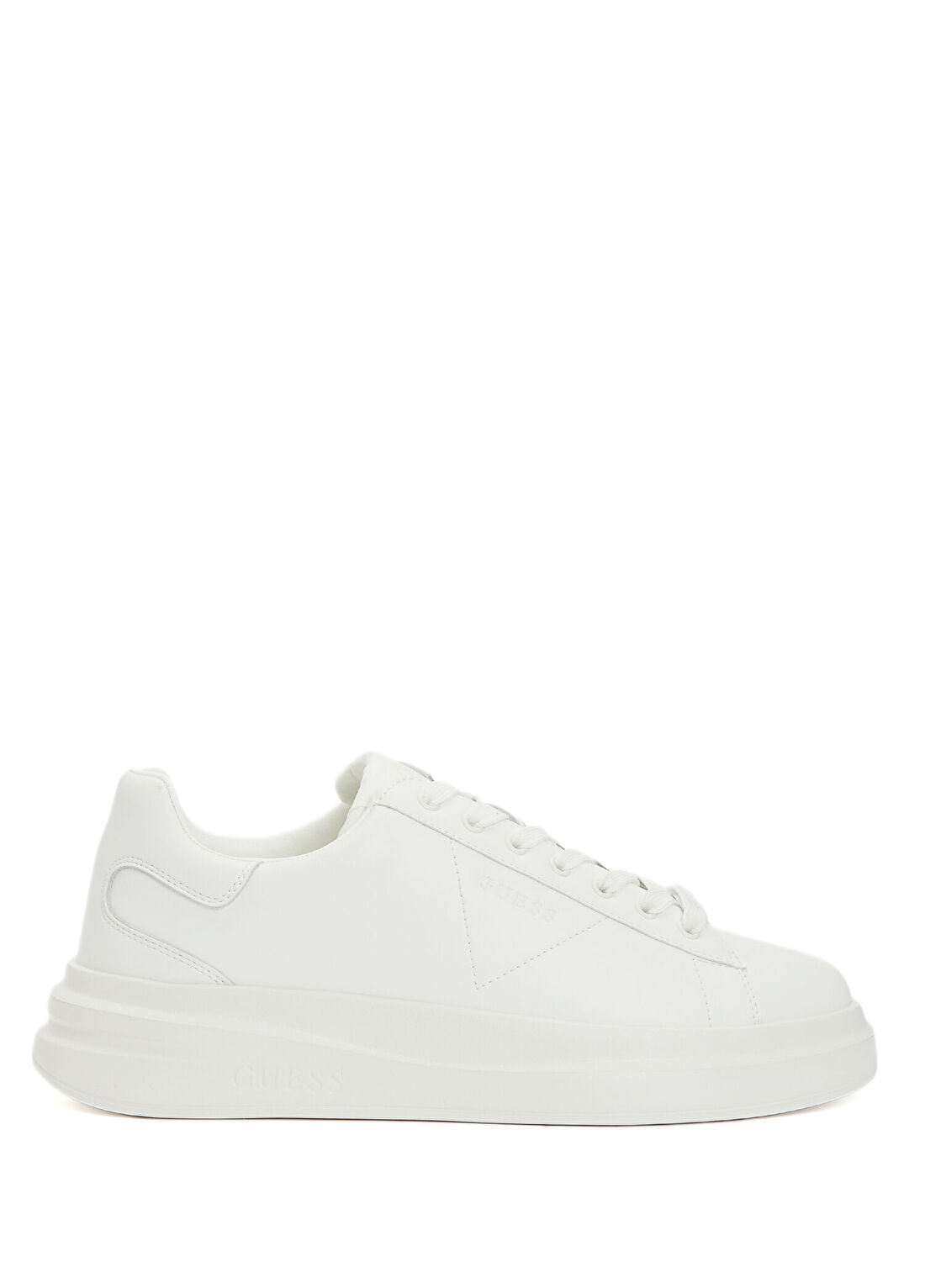 Guess Elba Beyaz Erkek Deri Sneaker