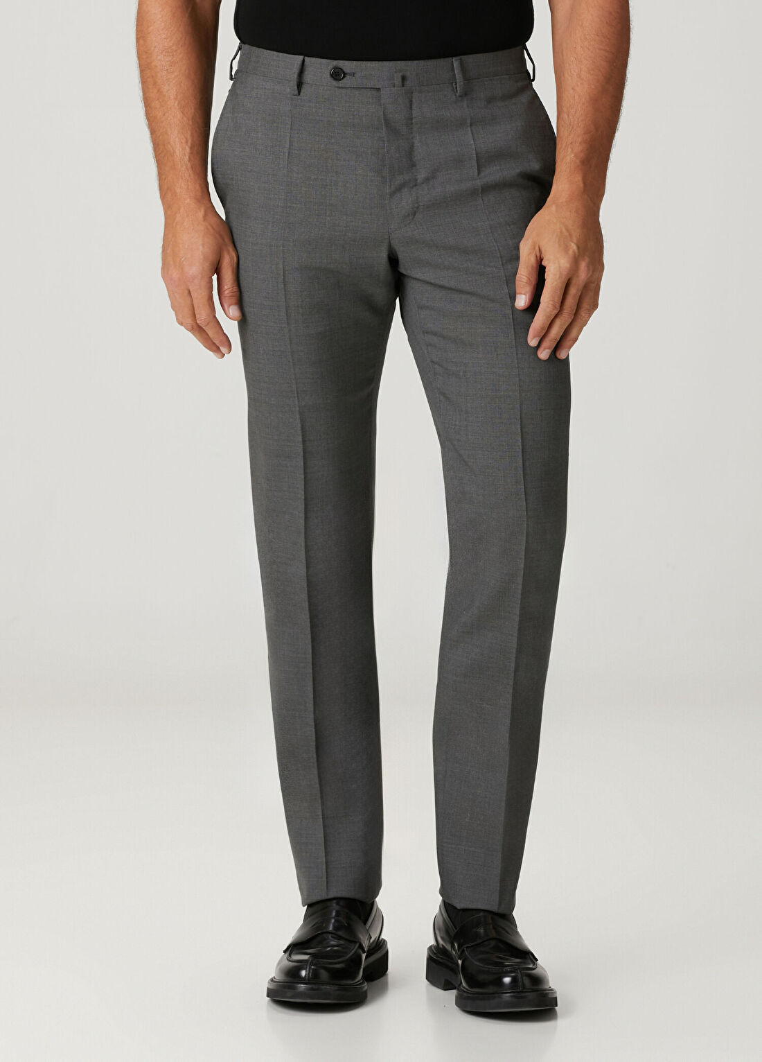 Slowear Gri Yün Pantolon görsel 2