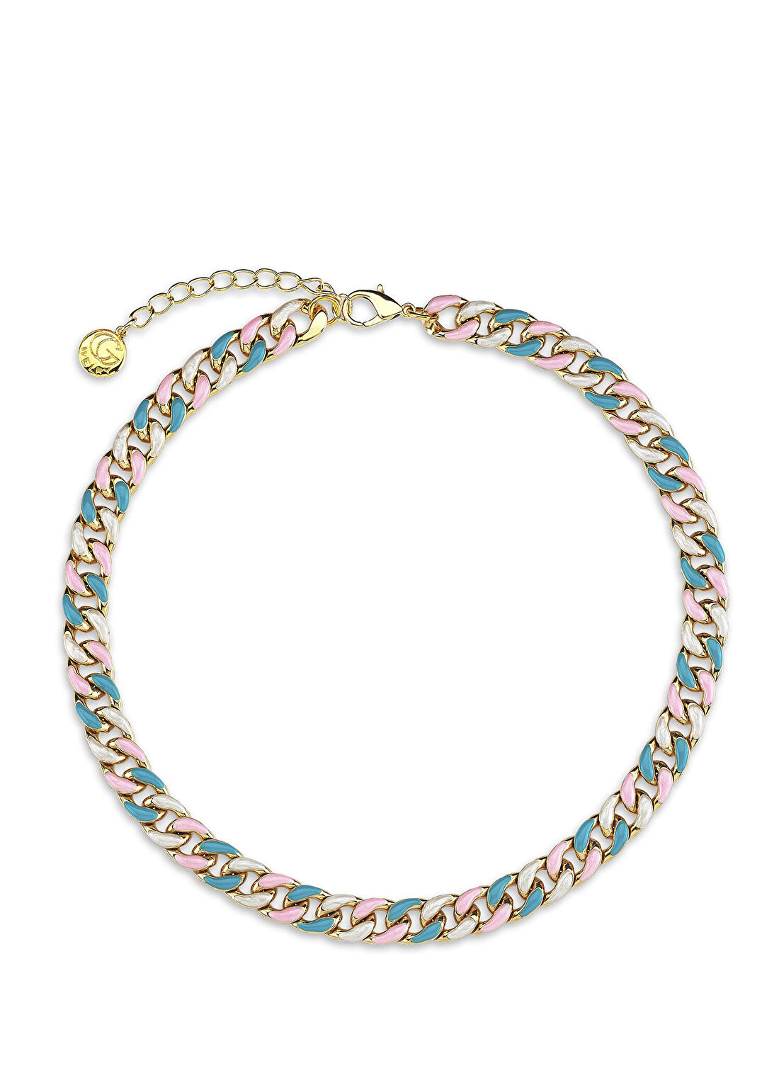 Gwelry Turquoise Summer 24 Ayar Altın Kaplama Kadın Kolye