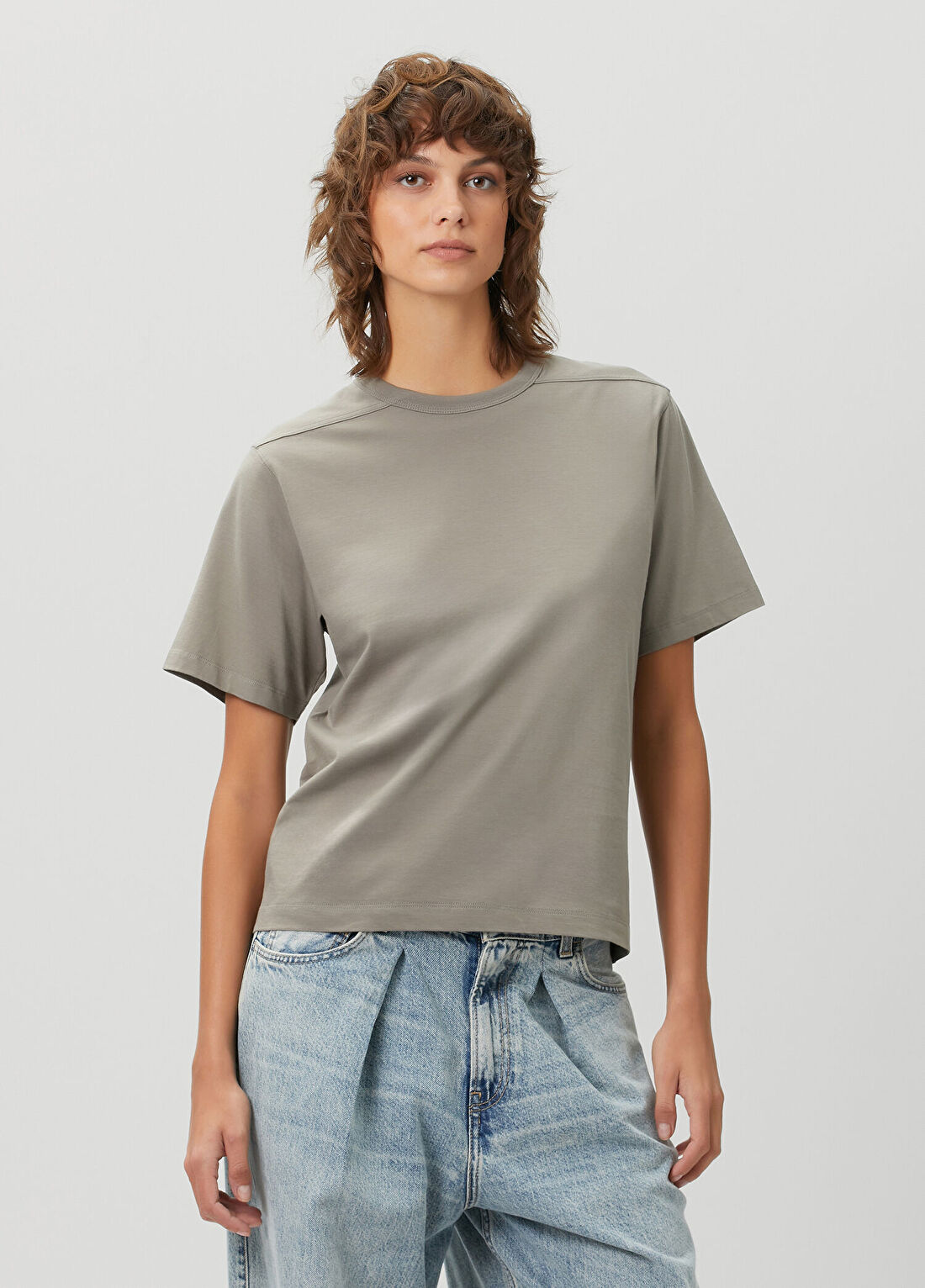 Rick Owens Gri T-shirt