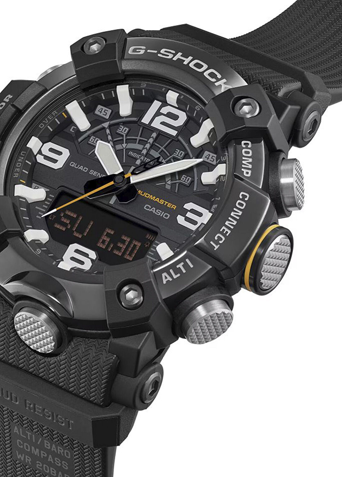 Casio GG-B100XMB-1ADR Master Of G Siyah Erkek Kol Saati görsel 2