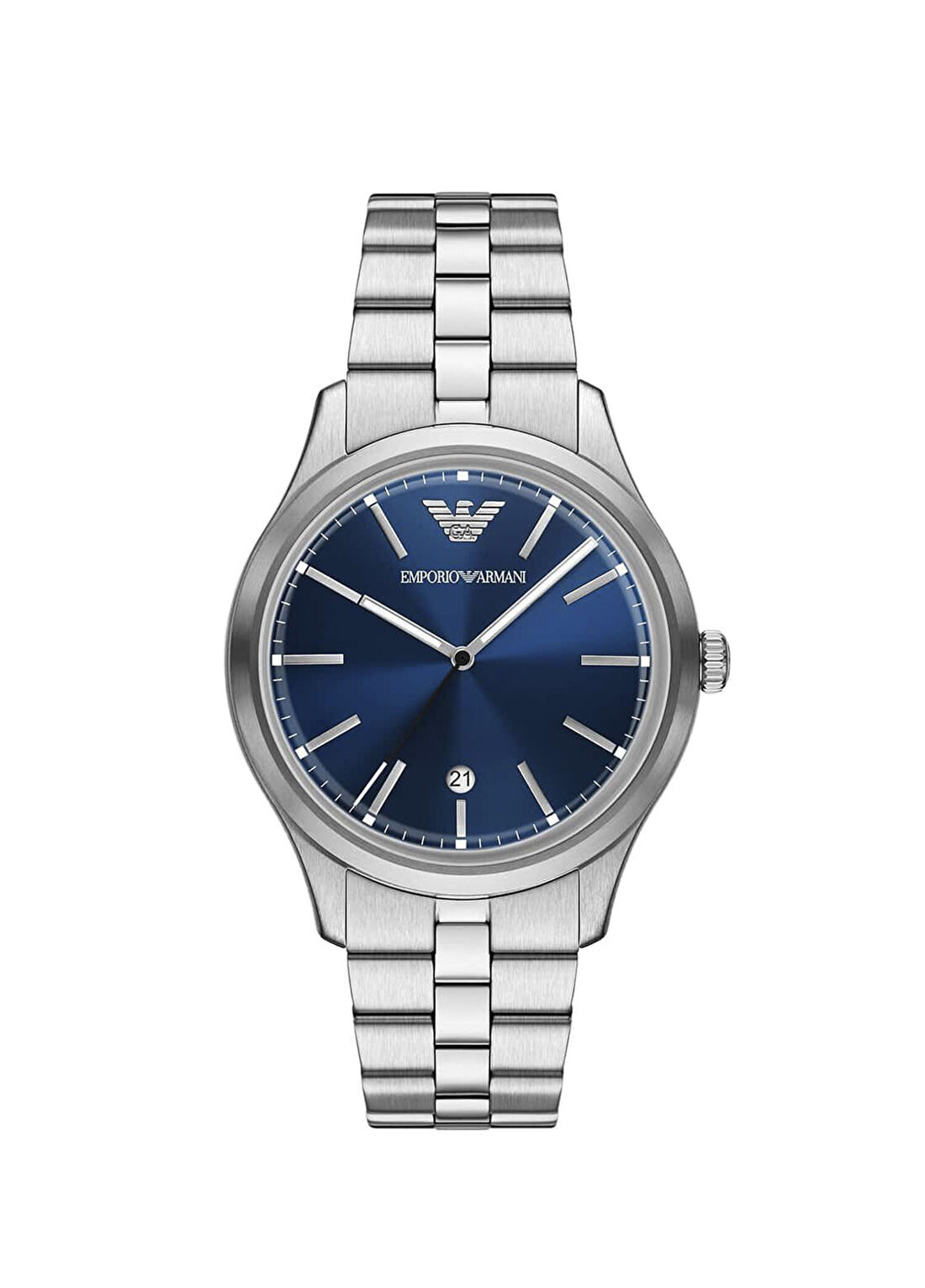 Emporio Armani AR11733 Metalik Gri Çelik Erkek Kol Saati