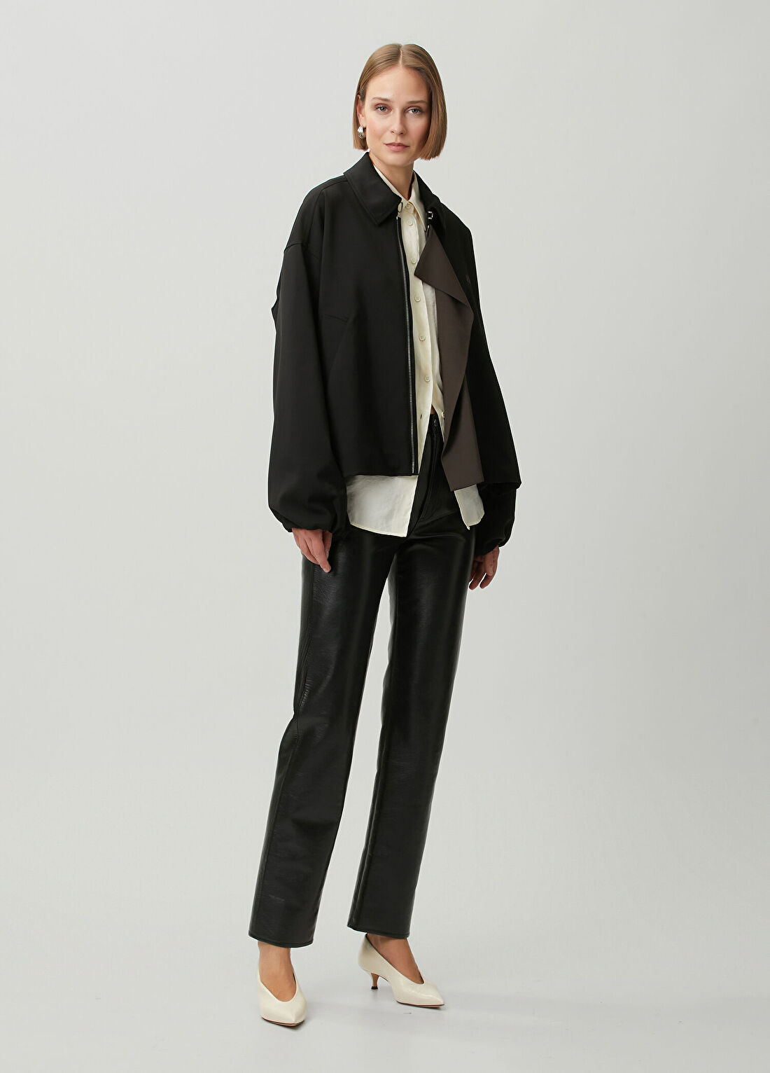 Loewe Relaxed Fit Siyah Ceket görsel 2