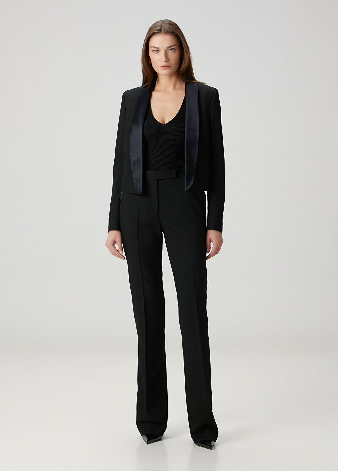 Tom Ford Siyah Lacivert Yün Ceket görsel 2