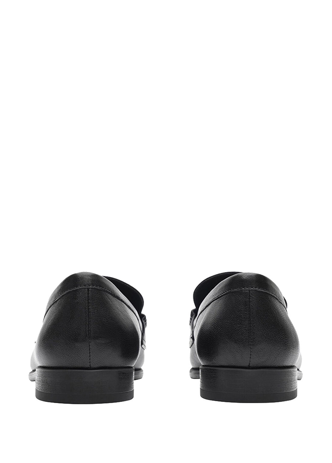 Burberry Opal Siyah Deri Kadın Loafer görsel 3