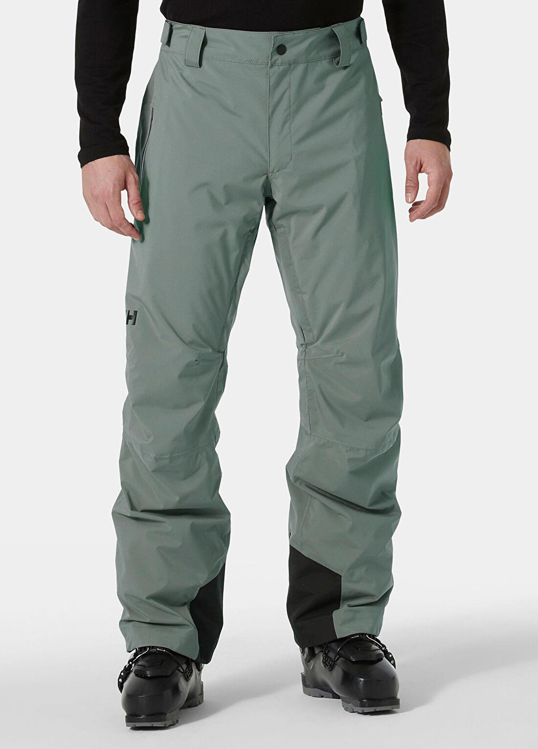 Helly Hansen Legendary Yalıtımlı Gri Erkek Kayak Pantolonu görsel 2