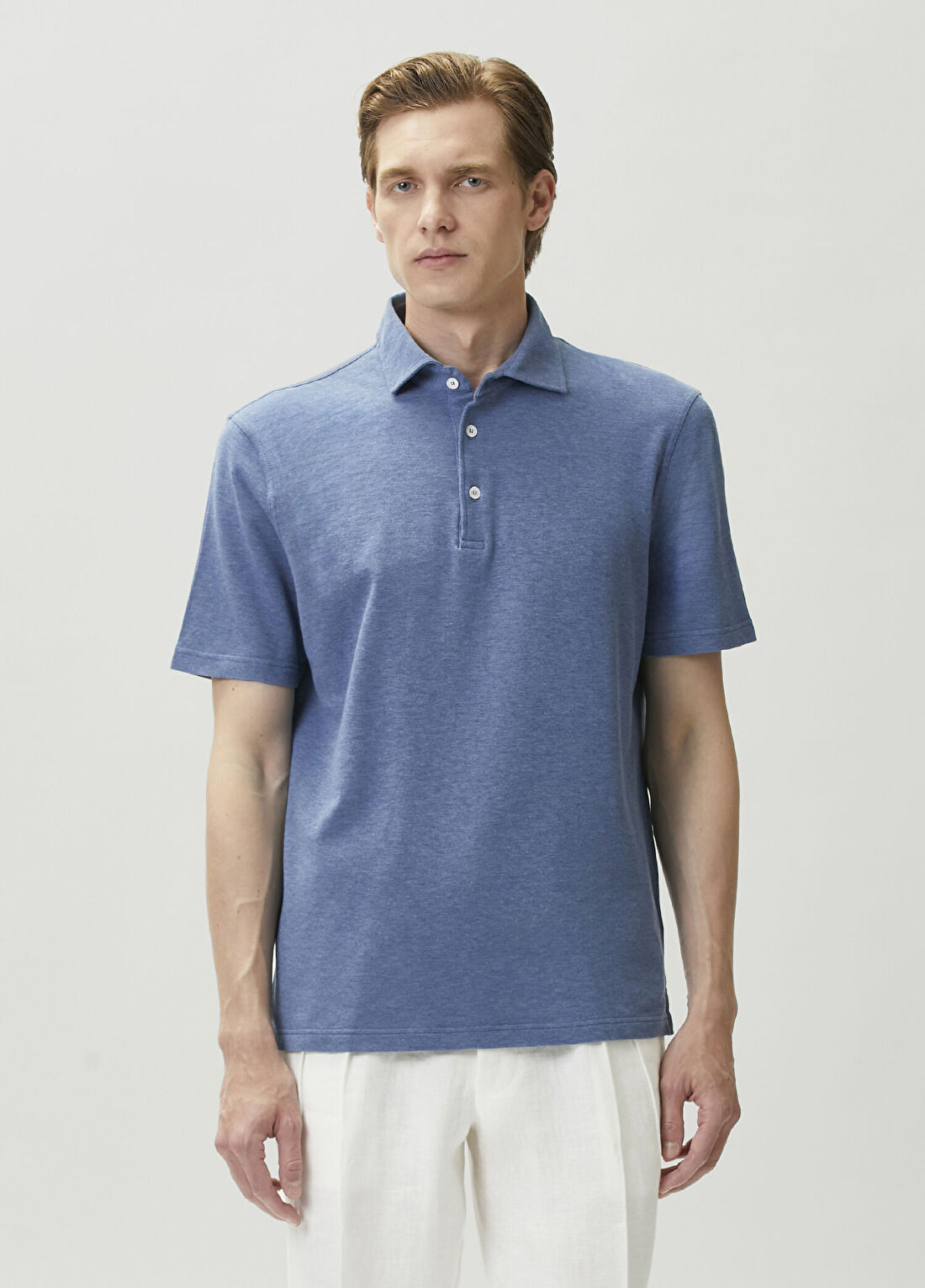 Fedeli Mavi Polo T-shirt