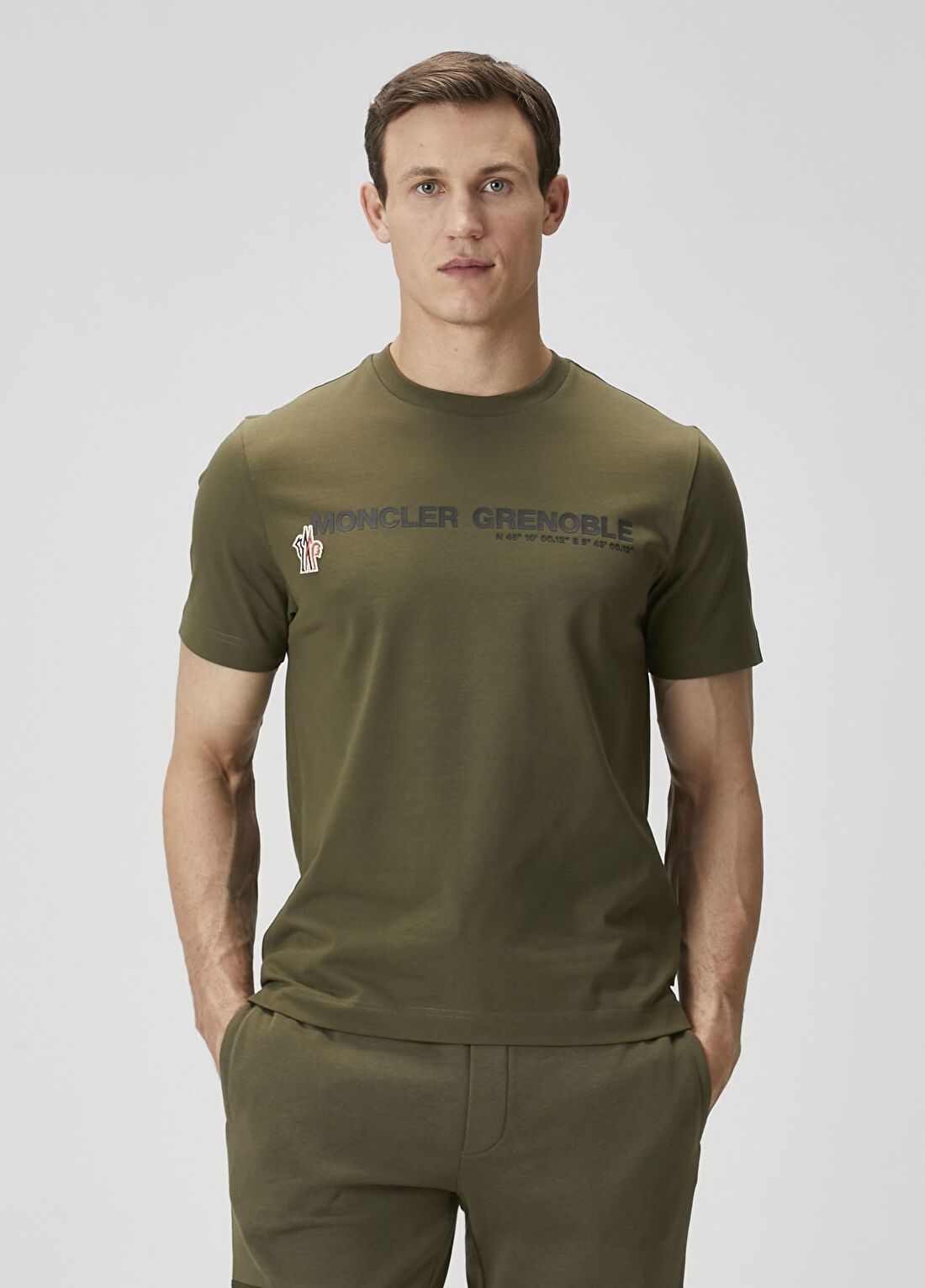 Moncler Grenoble Haki T-shirt