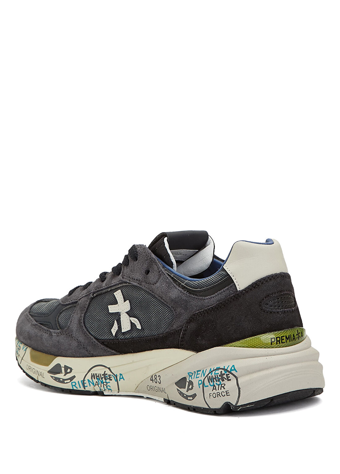 Premiata Mase Siyah Erkek Sneaker görsel 3