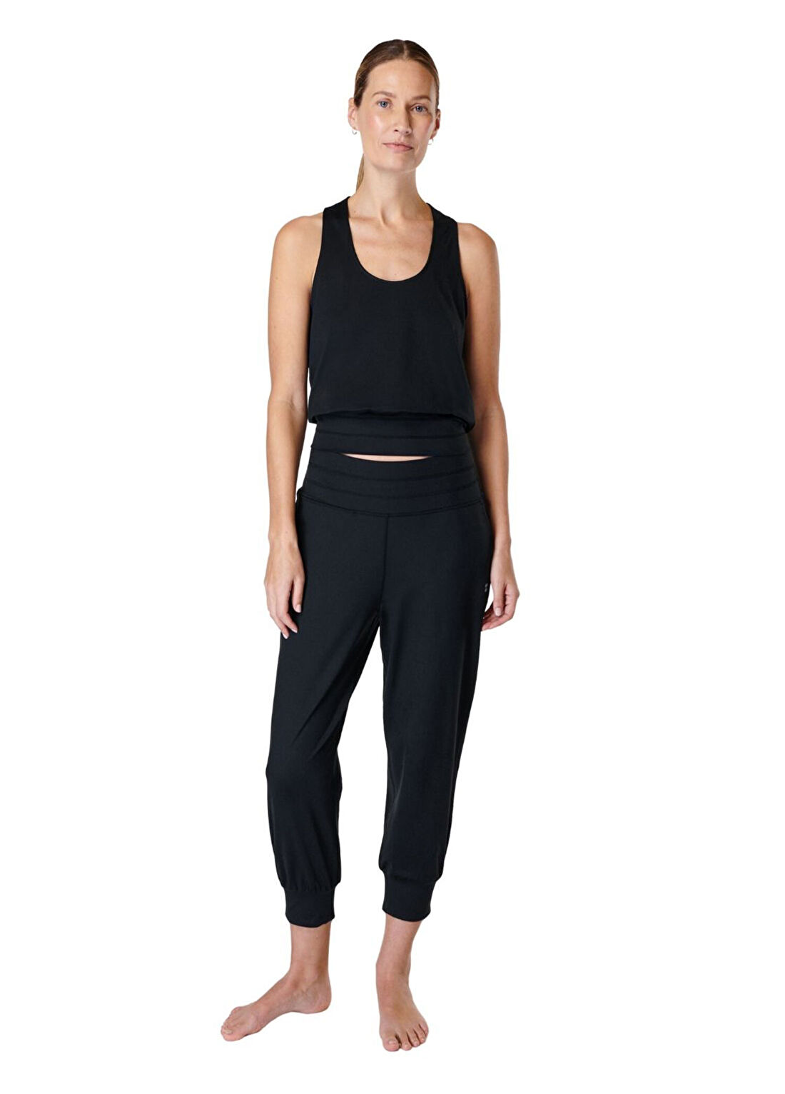 Sweaty Betty Gaia Siyah Kadın Yoga Spor Atlet görsel 3
