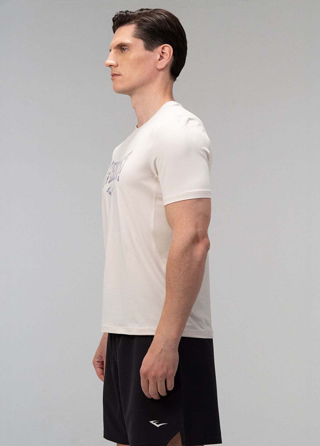 Everlast 1910 Training Taş Rengi Kısa Kollu Erkek T-Shirt görsel 3
