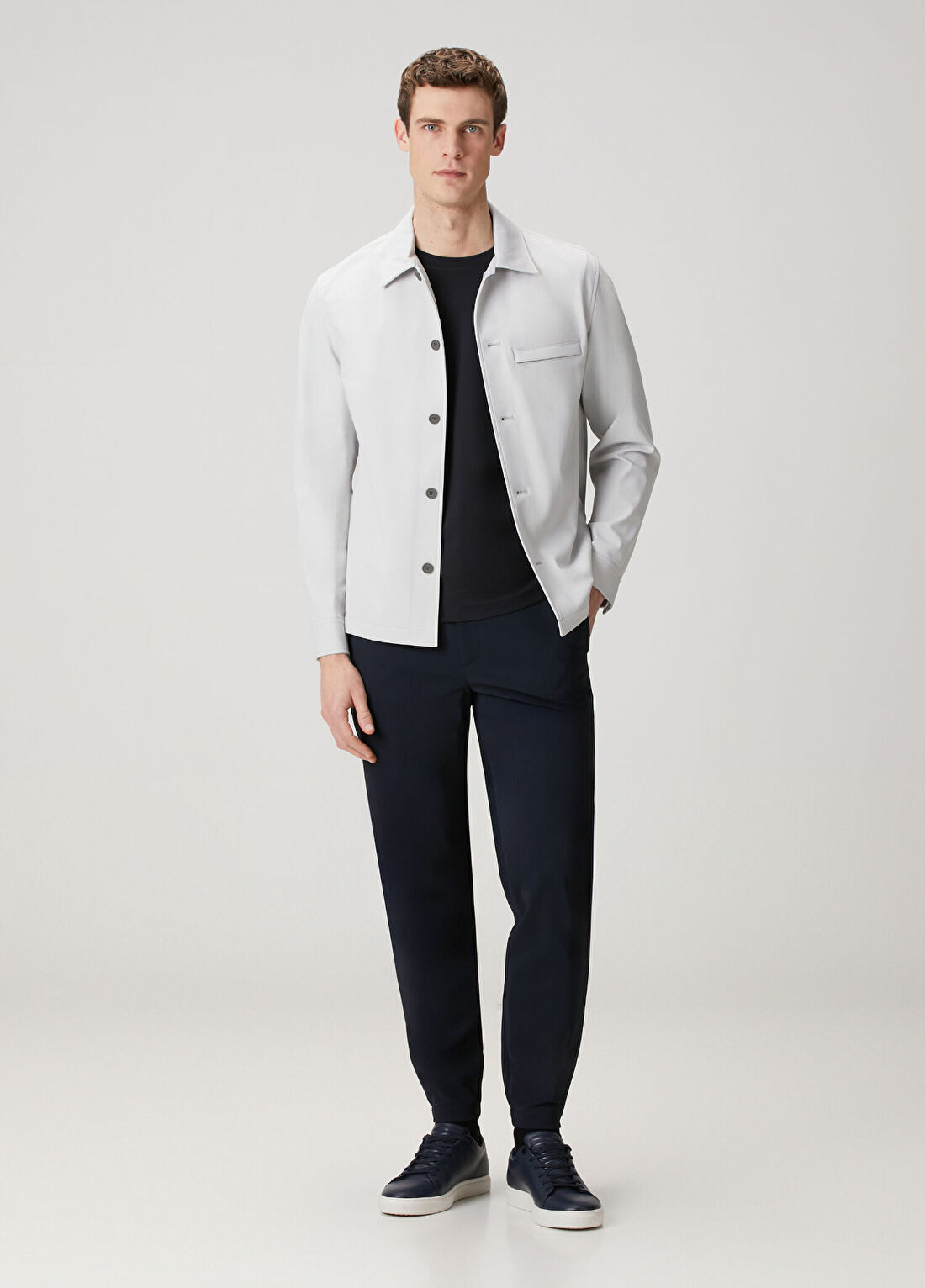 Theory Terrance Lacivert Pantolon
