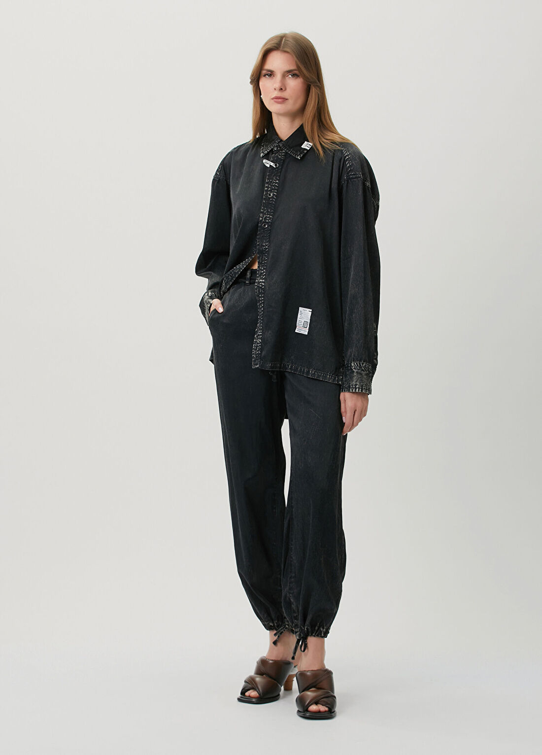 Maison Mihara Yasuhiro Siyah Pantolon