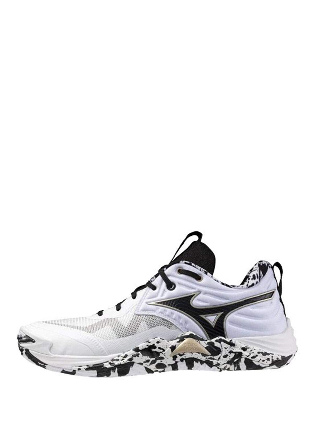 Mizuno Wave Momentum Elite Beyaz Desenli Unisex Voleybol Ayakkabısı görsel 2