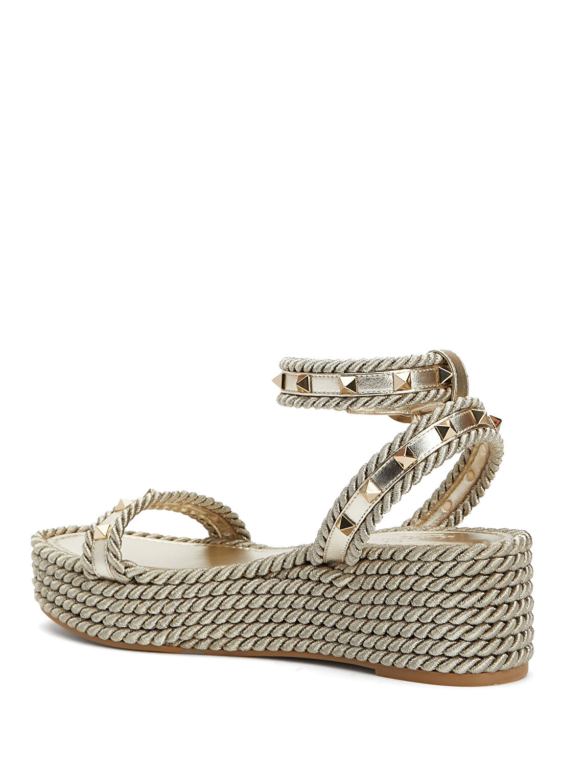Valentino Garavani Rockstud Golf Kadın Deri Espadril görsel 3
