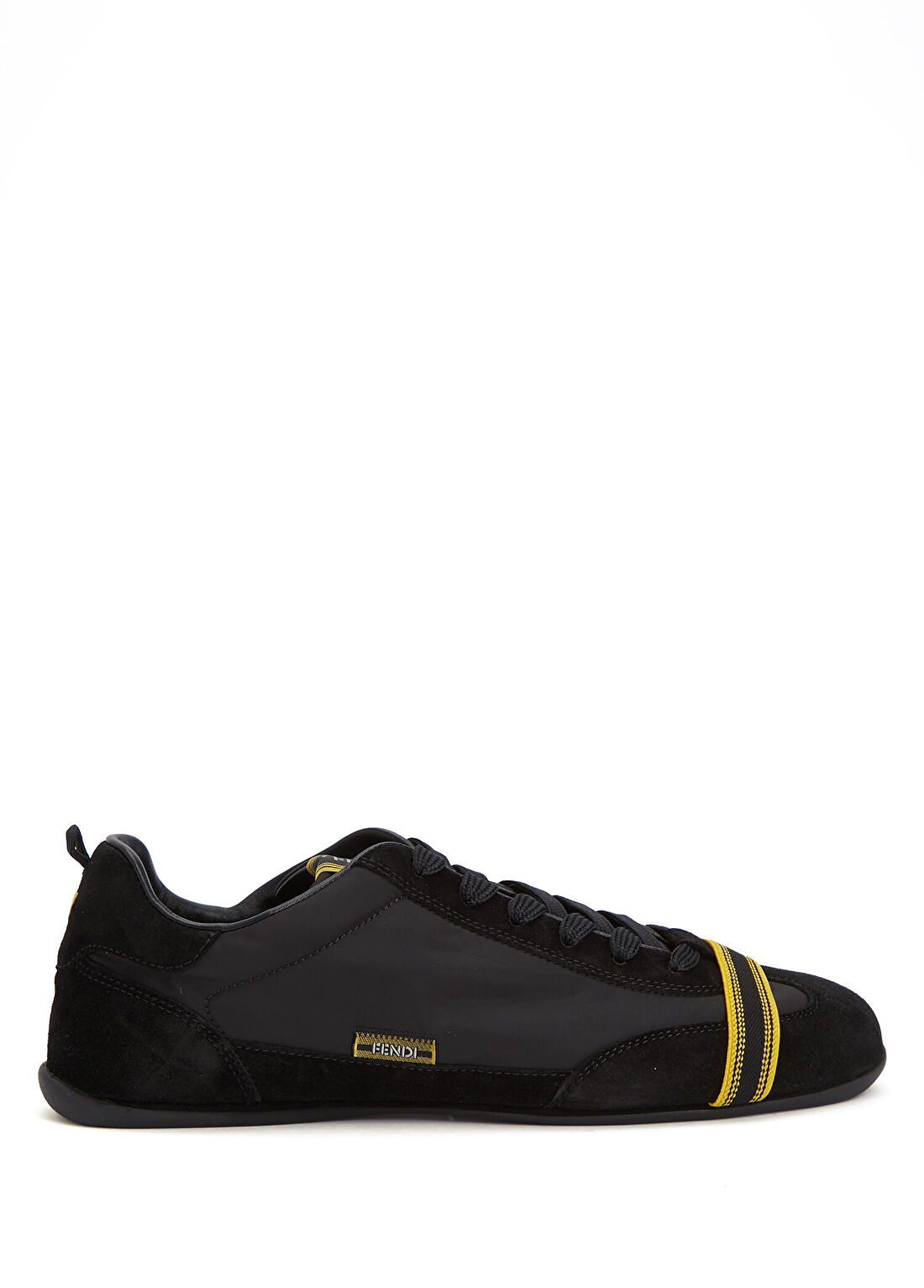 Fendi Wrap Siyah Erkek Deri Sneaker
