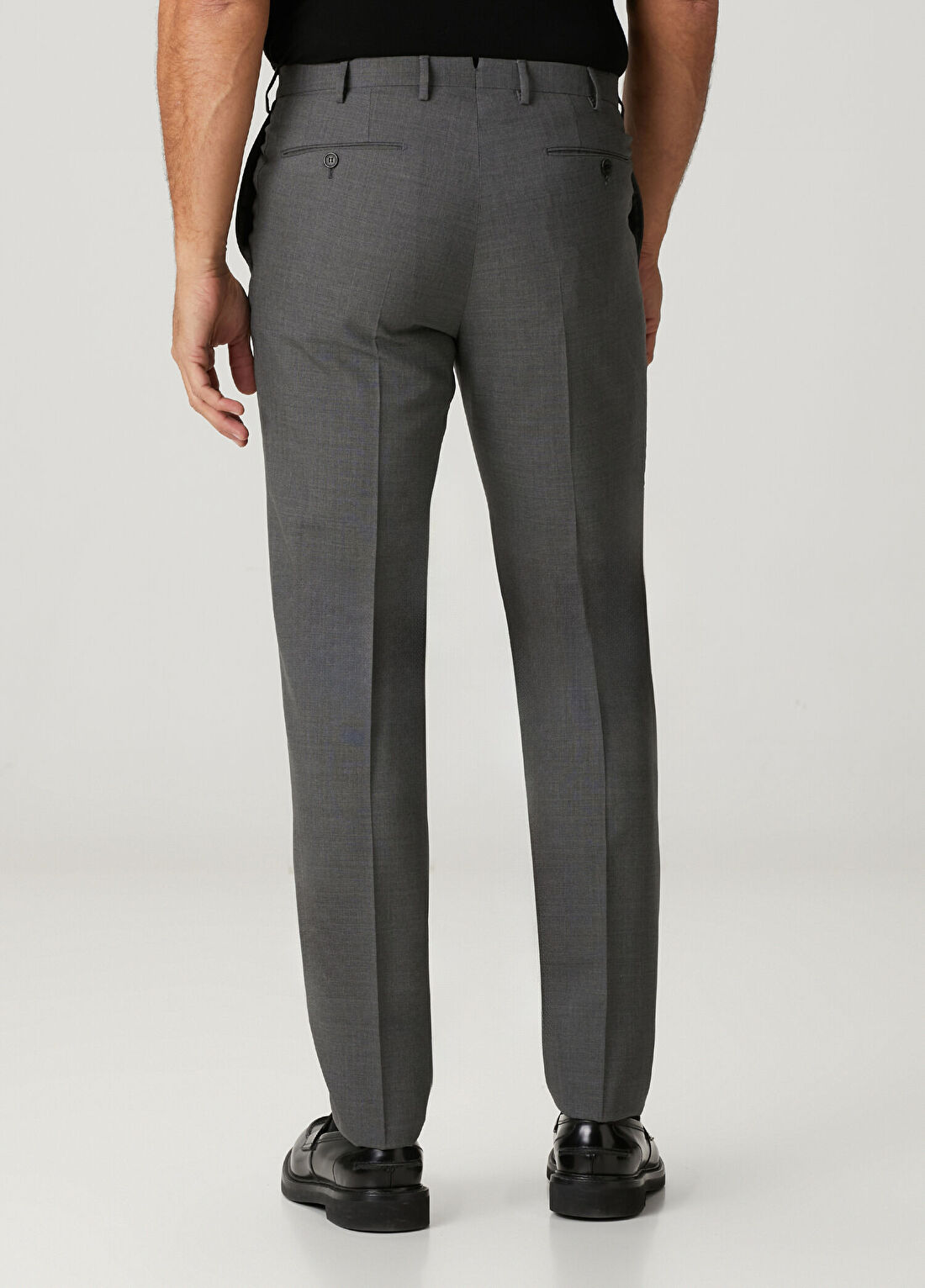 Slowear Gri Yün Pantolon görsel 3