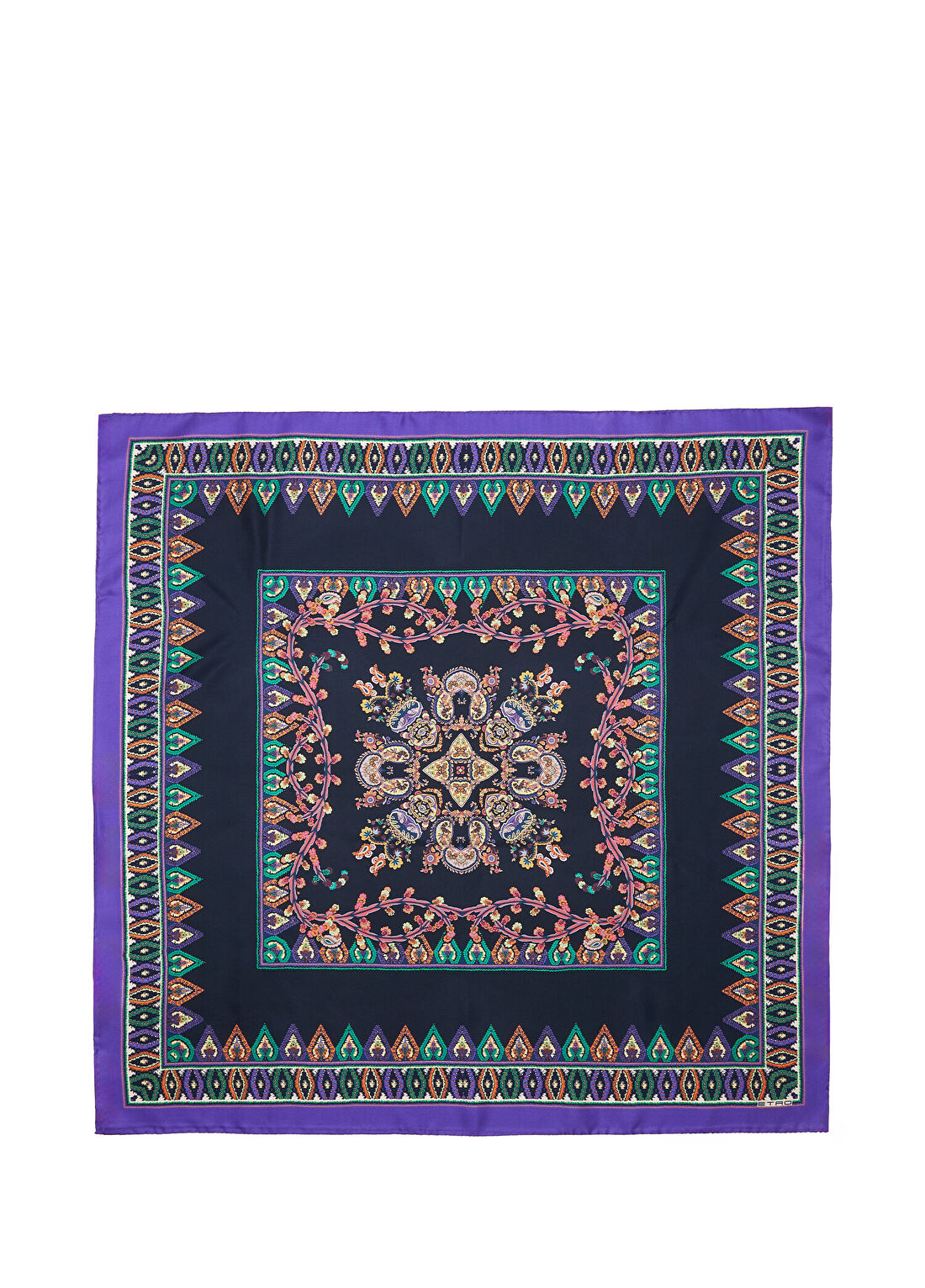 Etro Norma Colorblocked Kadın İpek Şal