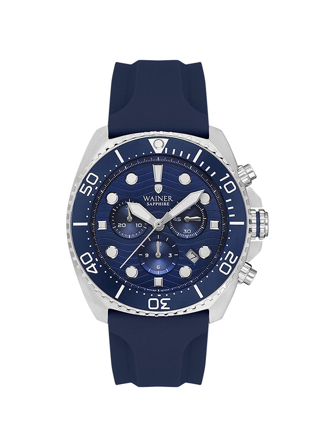 Wainer WA.10310-B Mavi Çelik Kol Saati