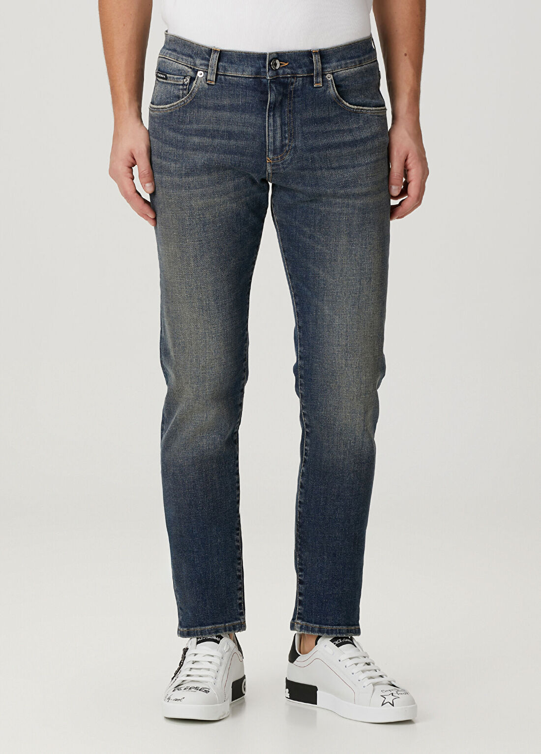 Dolce&Gabbana Mavi Jean Pantolon görsel 2