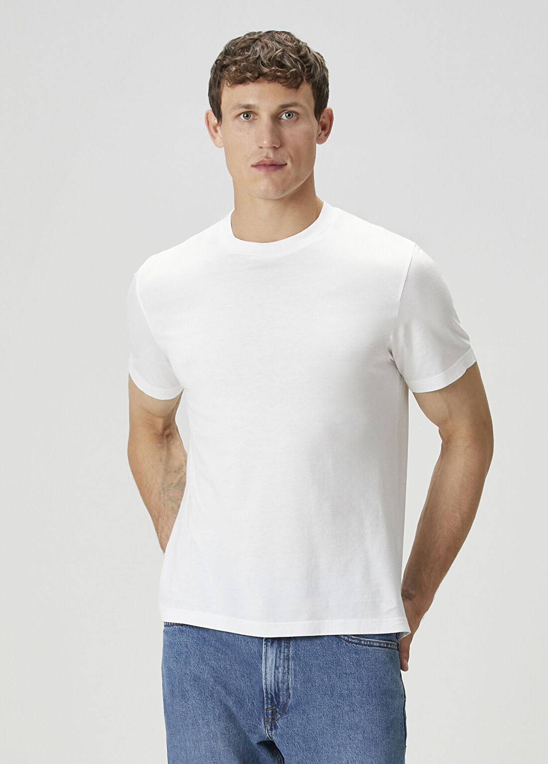 Frame Denim Beyaz Basic T-shirt